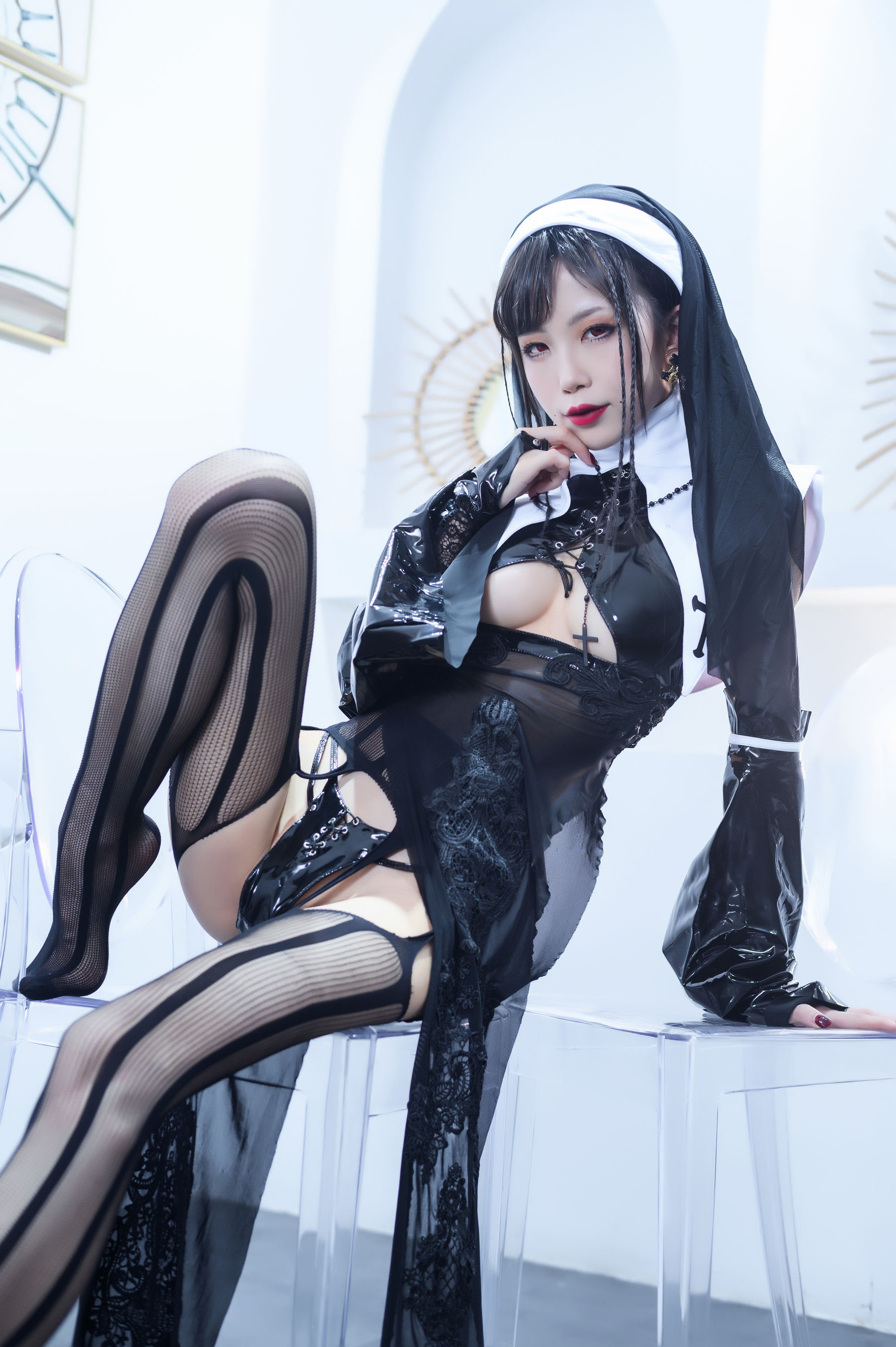 动漫博主水淼aqua - 修女-图26
