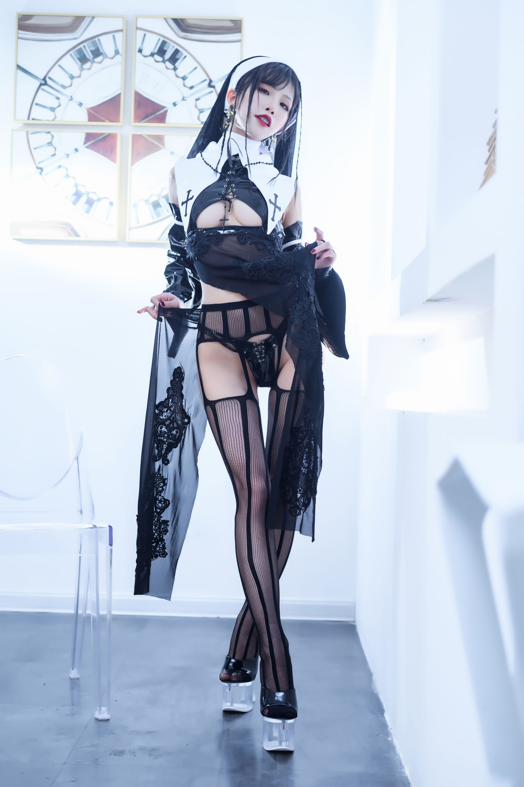 动漫博主水淼aqua - 修女-图38