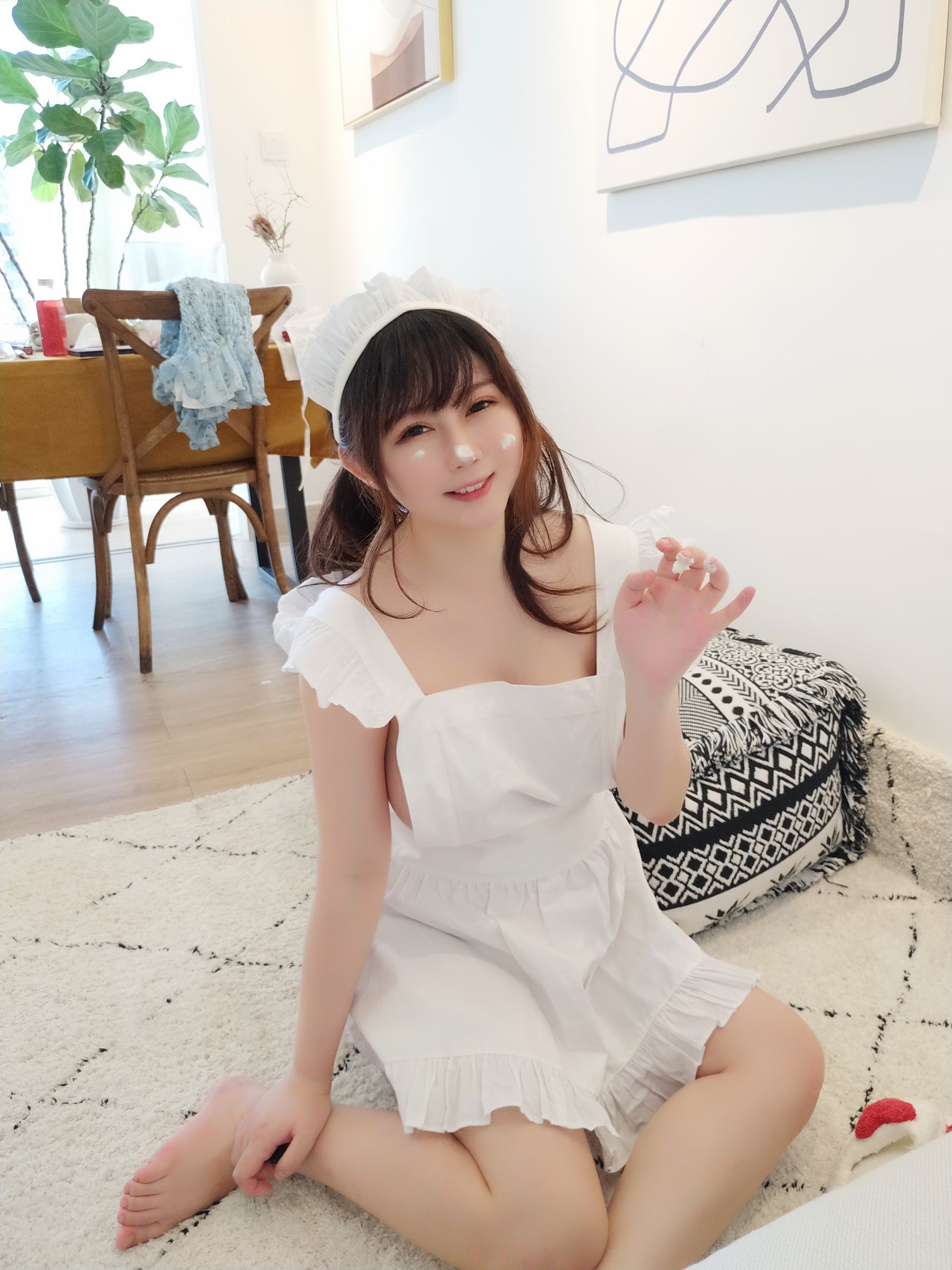 蜜桃少女是依酱呀 - 小厨娘-图31
