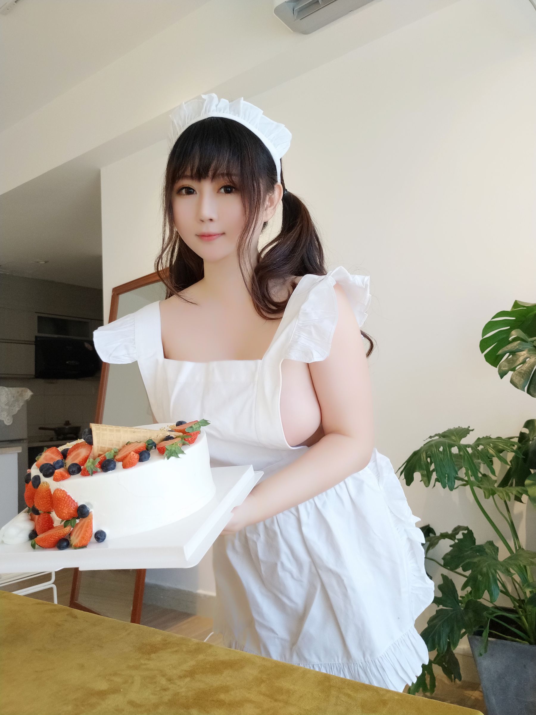 蜜桃少女是依酱呀 - 小厨娘-图4