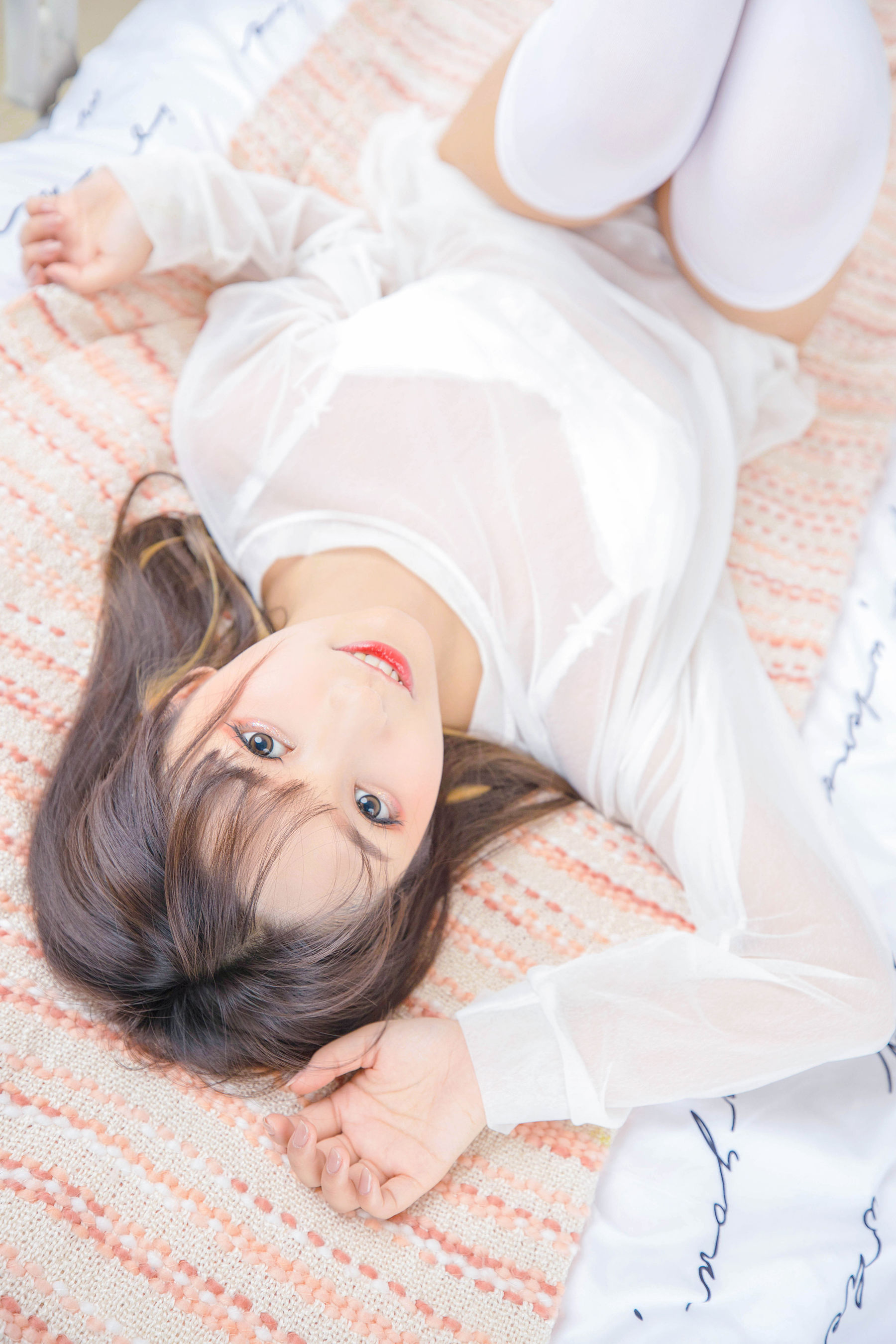 萝莉神楽坂真冬之おかえり - 白丝猫脚-图31