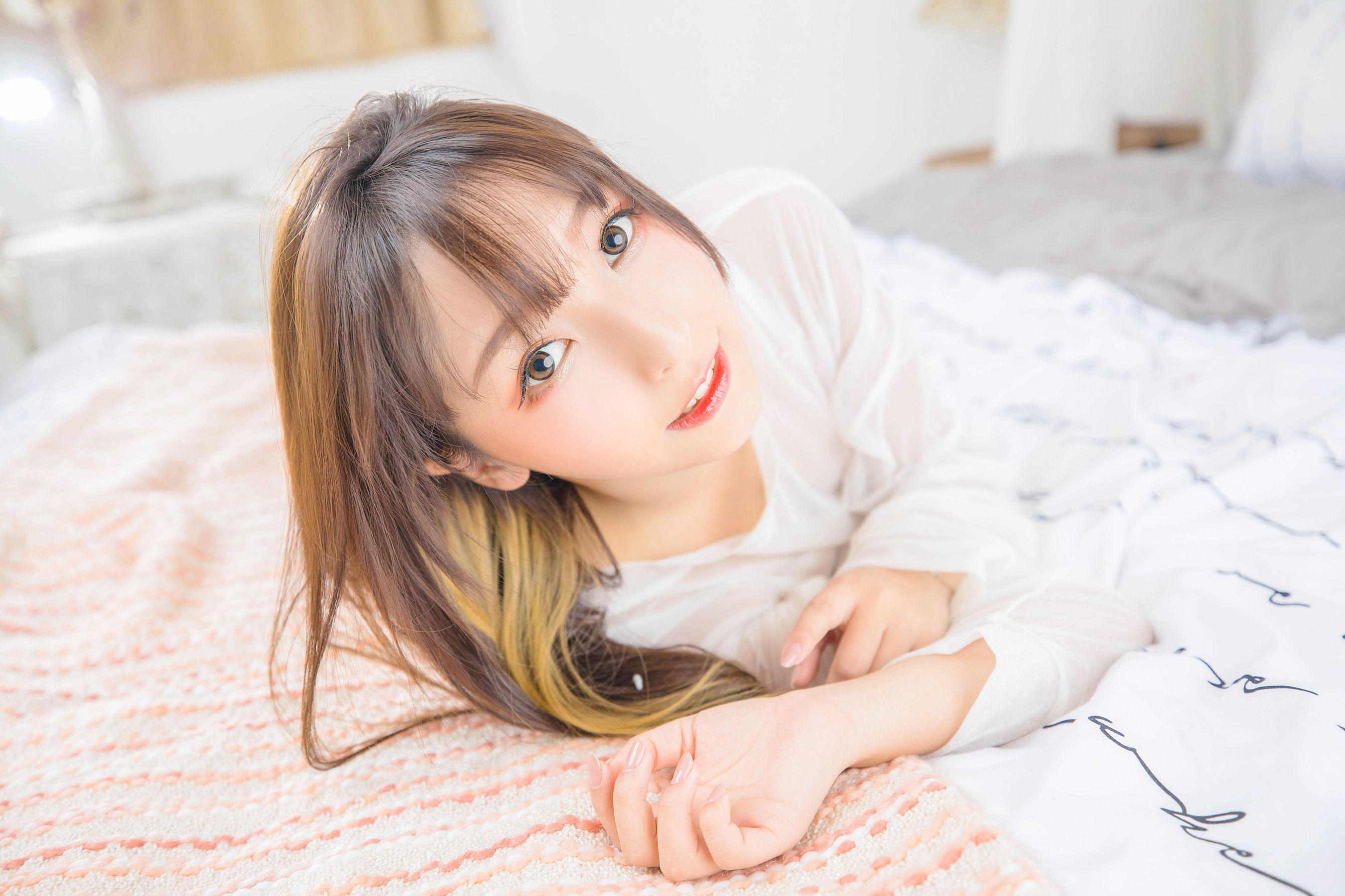 萝莉神楽坂真冬之おかえり - 白丝猫脚-图35
