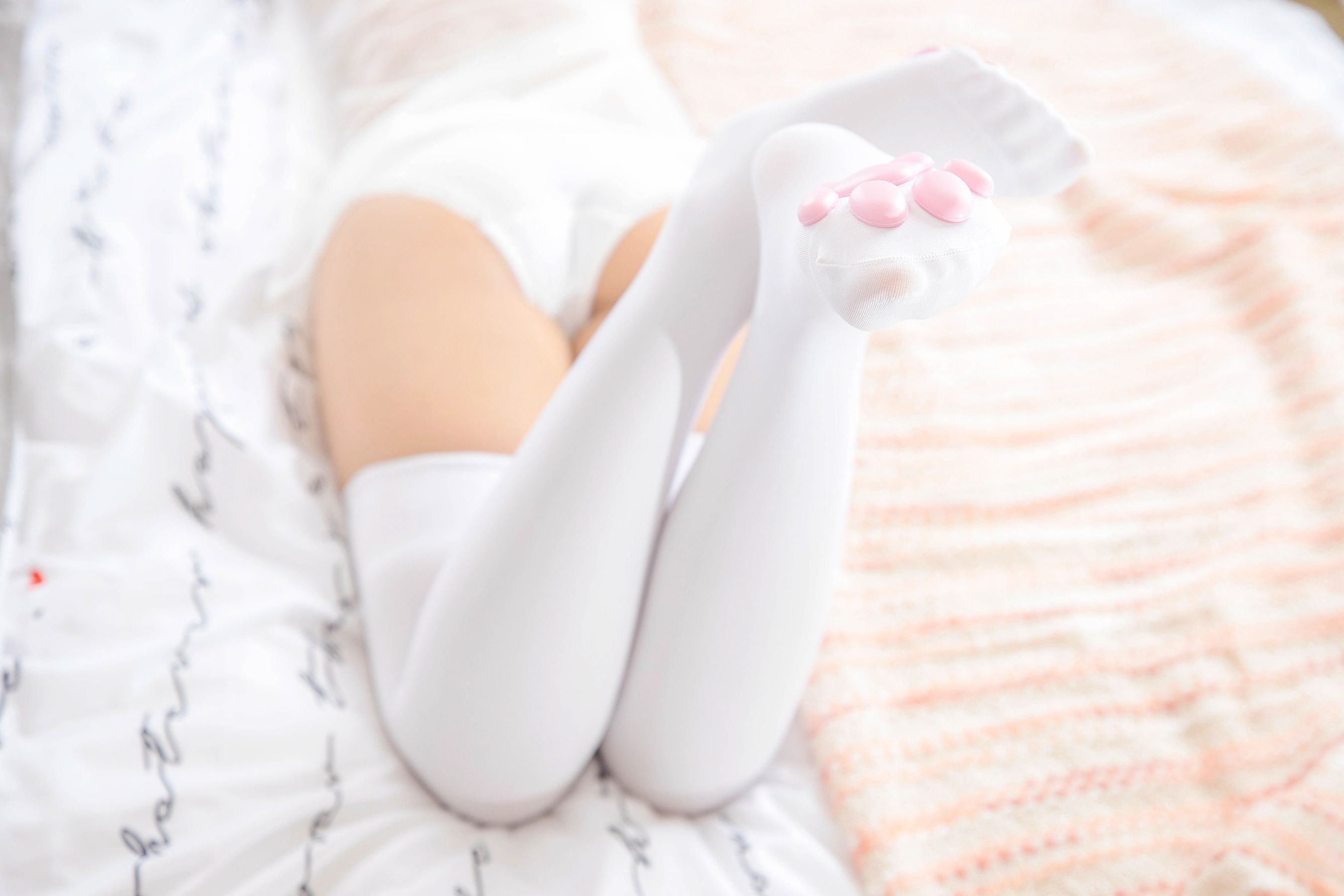 萝莉神楽坂真冬之おかえり - 白丝猫脚-图38