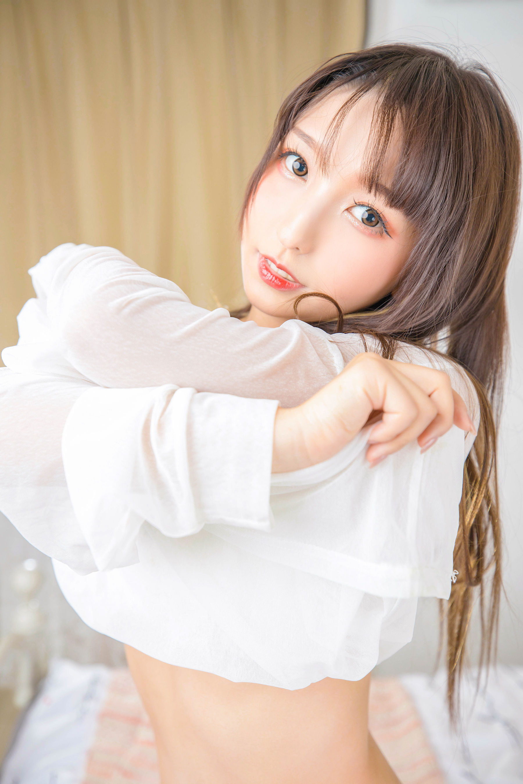 萝莉神楽坂真冬之おかえり - 白丝猫脚-图40
