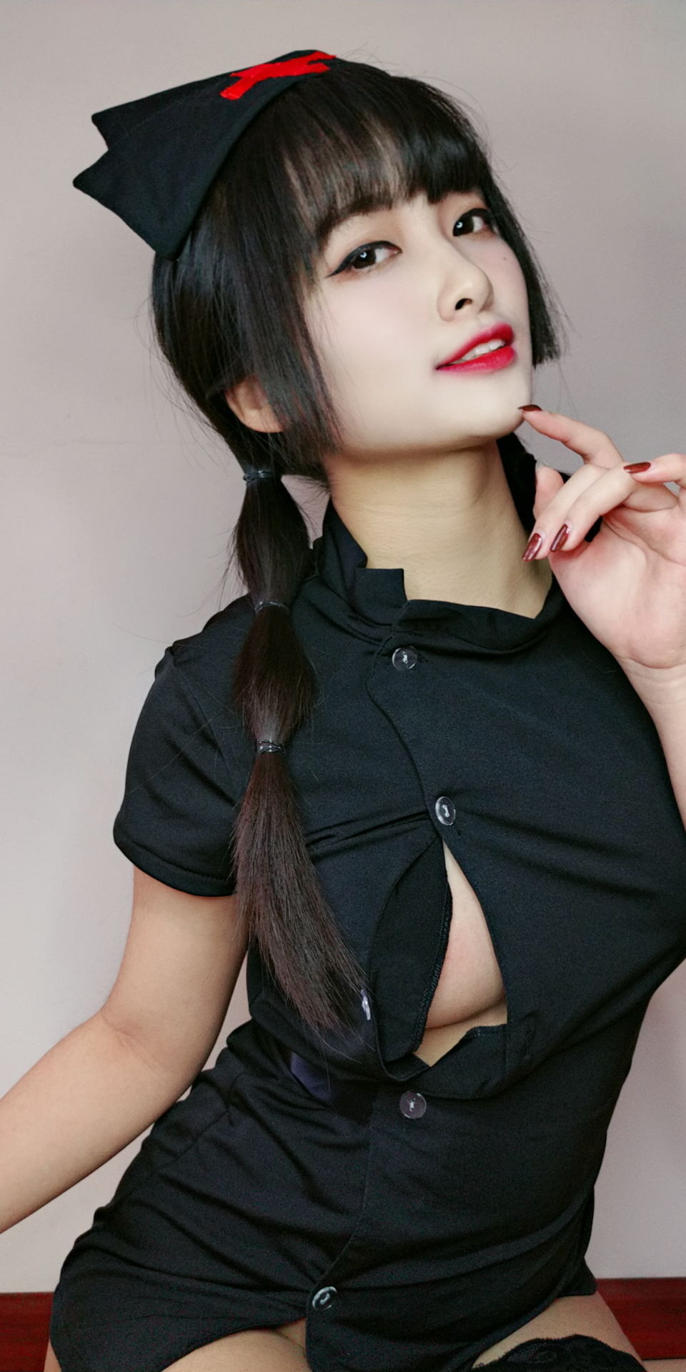 动漫博主洛璃LoLiSAMA - 情人节小护士-图4