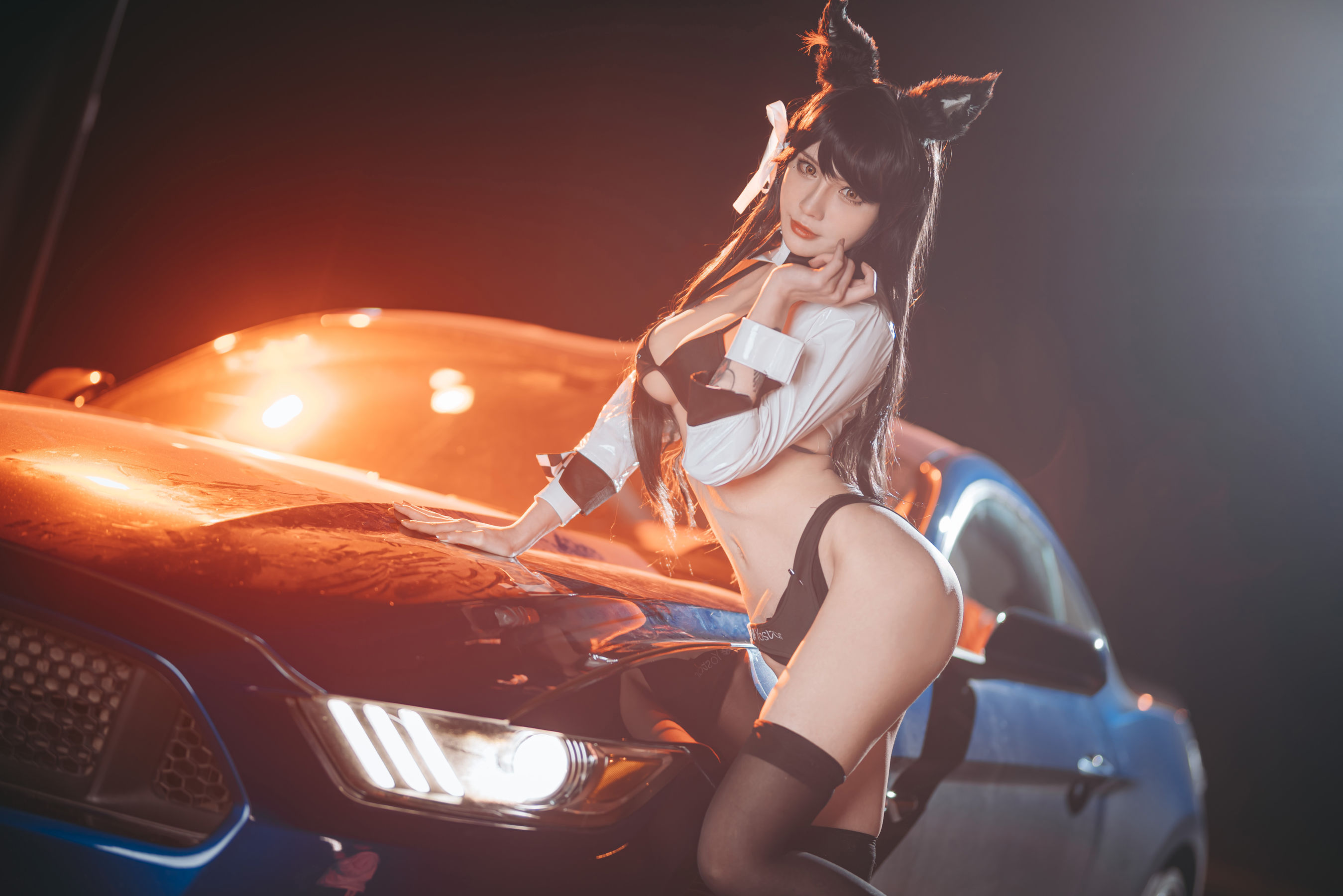 动漫博主一只冉呐 - 爱宕赛车-图11