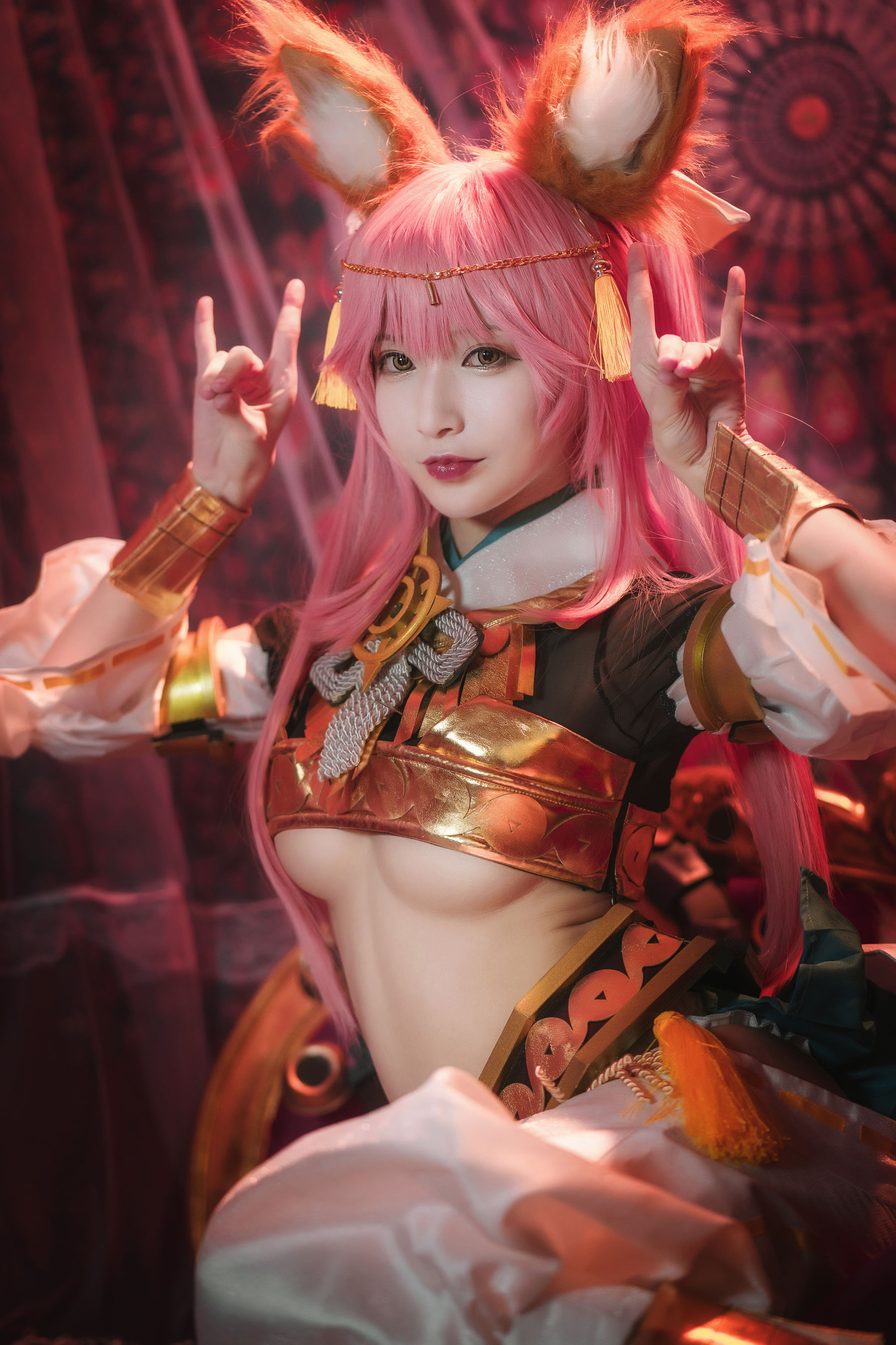 动漫博主铁板烧鬼舞w - 玉藻前 神话-图1
