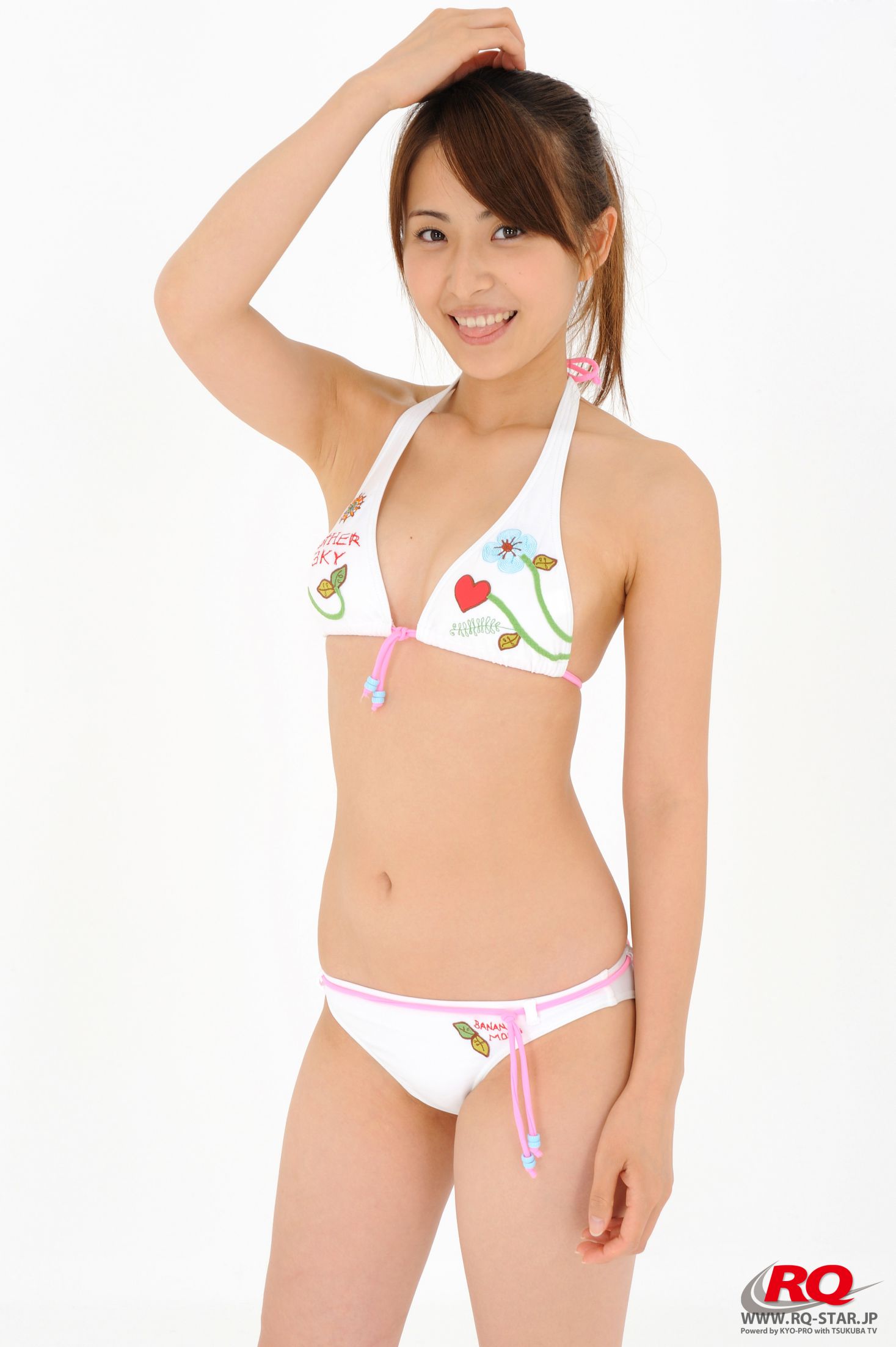 NO.00044 Rena Sawai 澤井玲菜 Swim Suits – White-图16