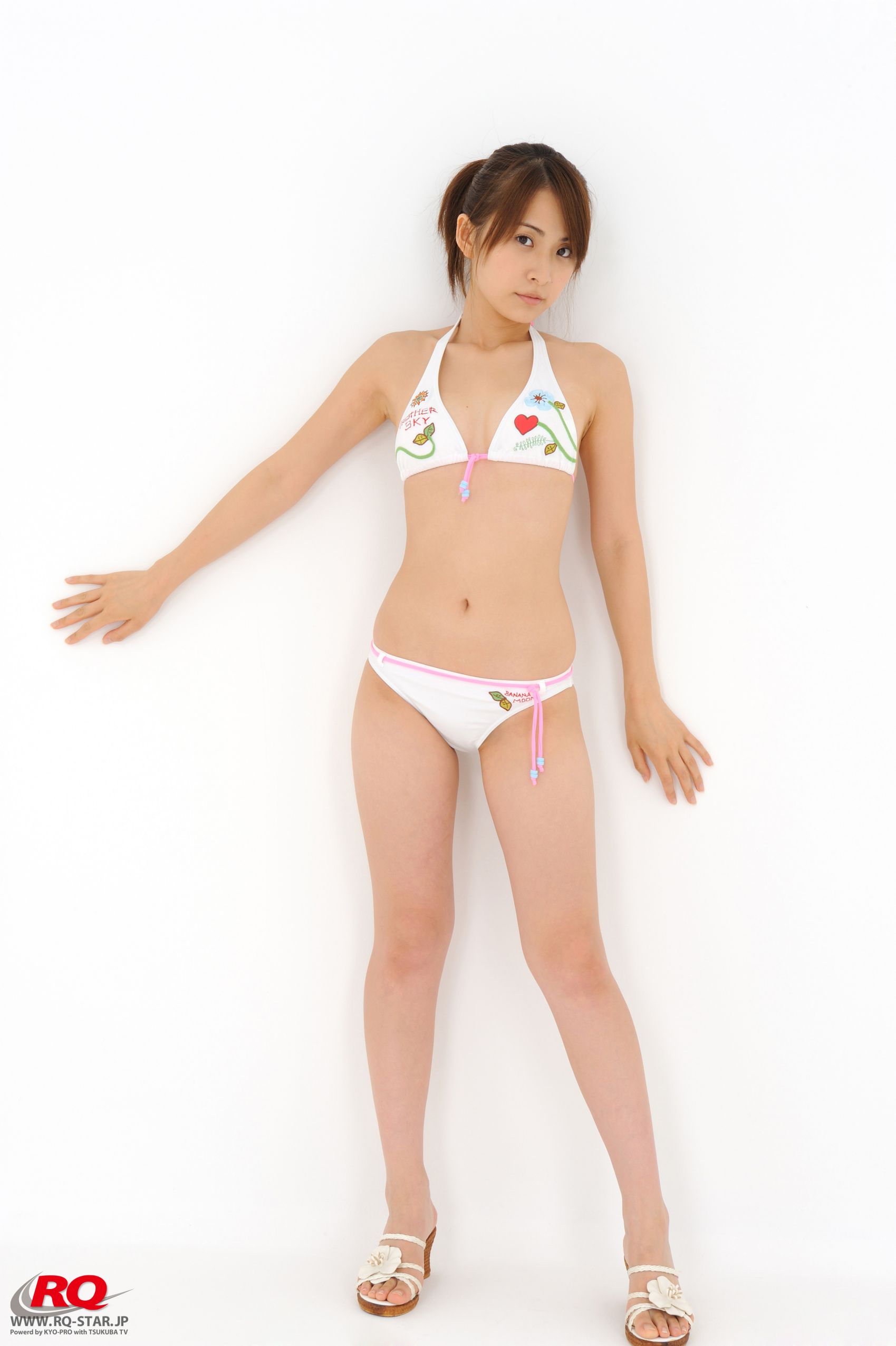 NO.00044 Rena Sawai 澤井玲菜 Swim Suits – White-图35