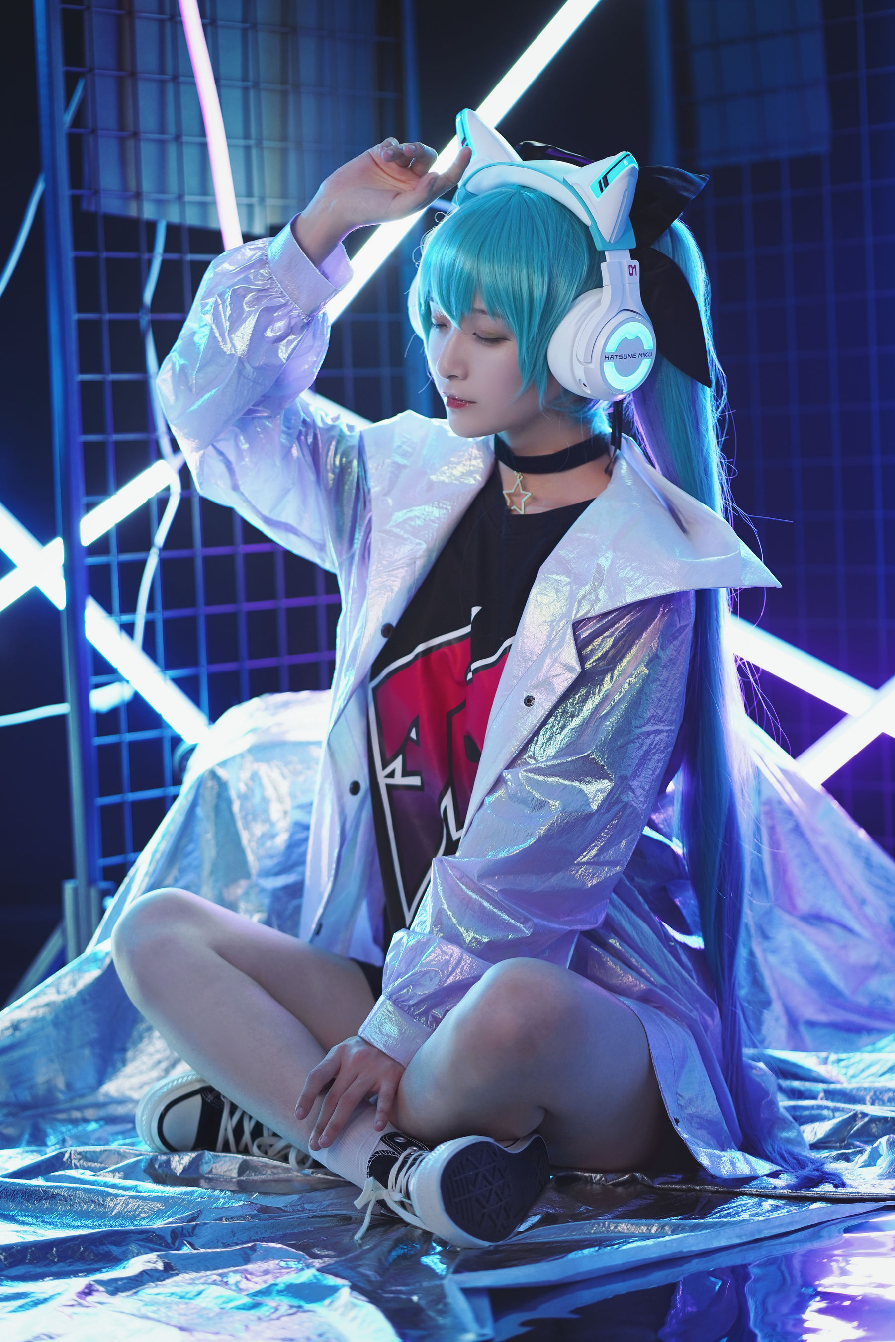 动漫博主铁板烧鬼舞w - 妖舞耳机miku-图11
