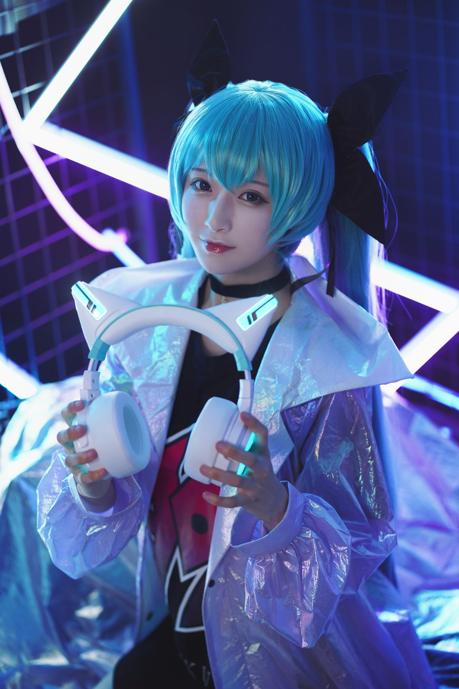 动漫博主铁板烧鬼舞w - 妖舞耳机miku-图13