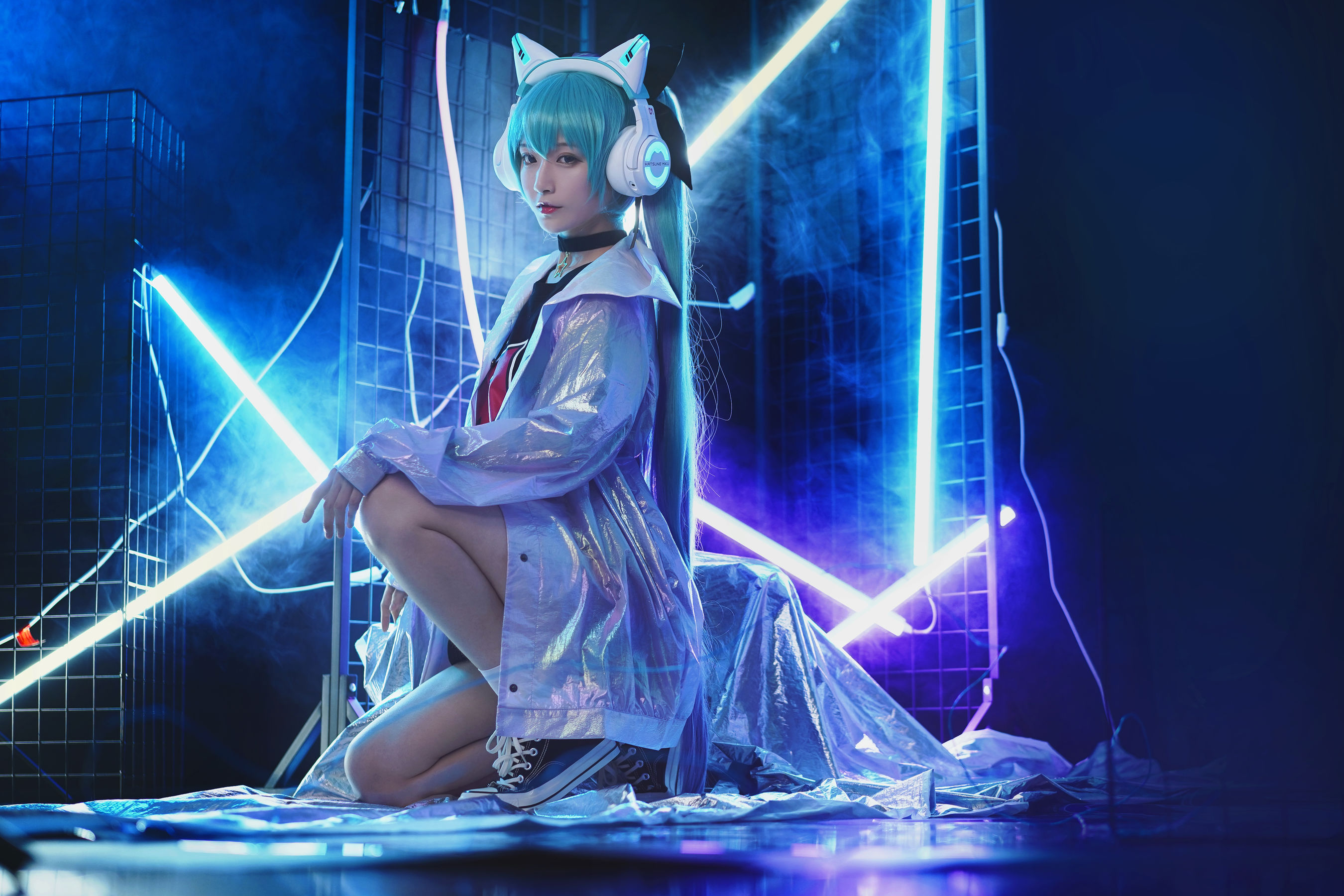 动漫博主铁板烧鬼舞w - 妖舞耳机miku-图4