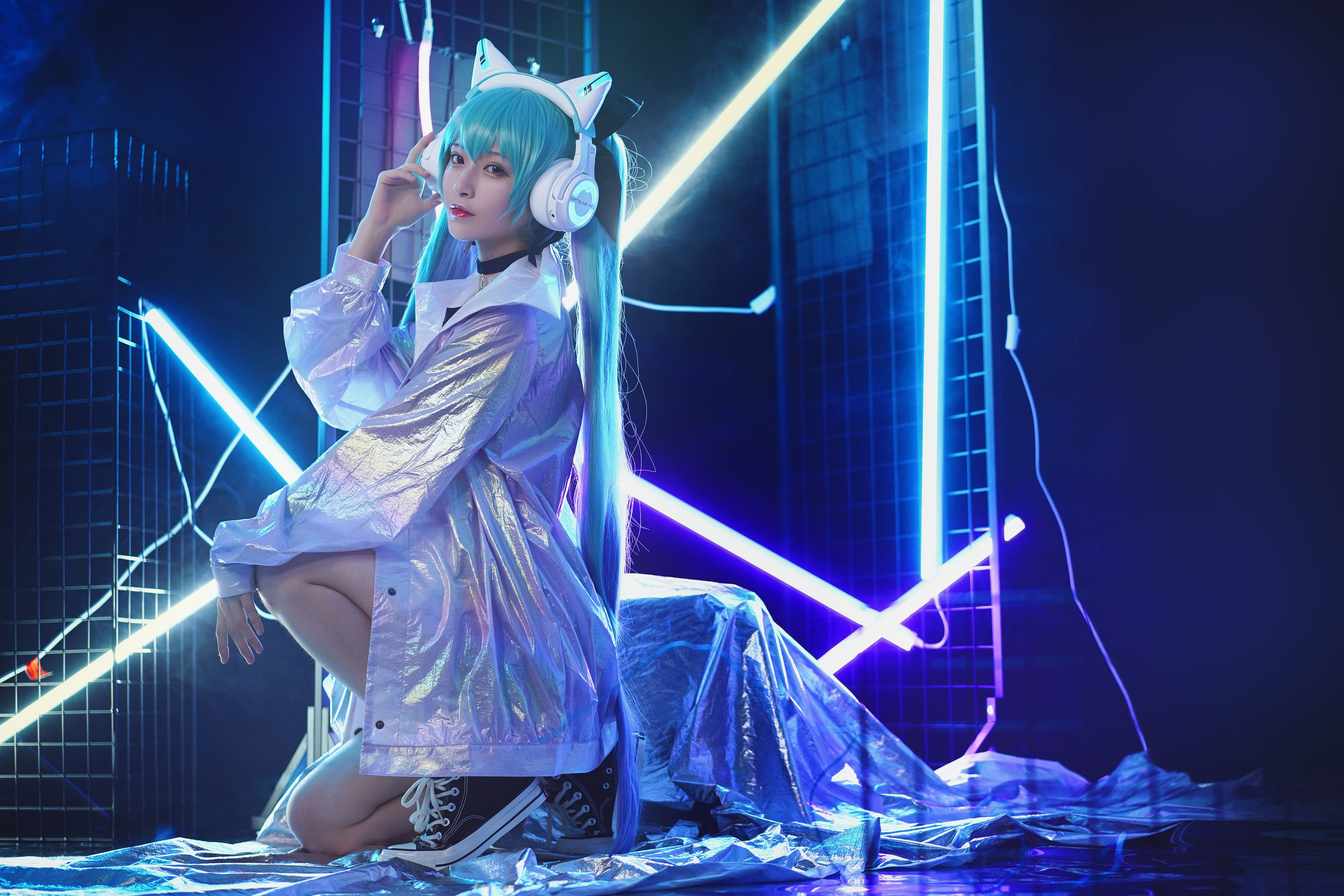 动漫博主铁板烧鬼舞w - 妖舞耳机miku-图5