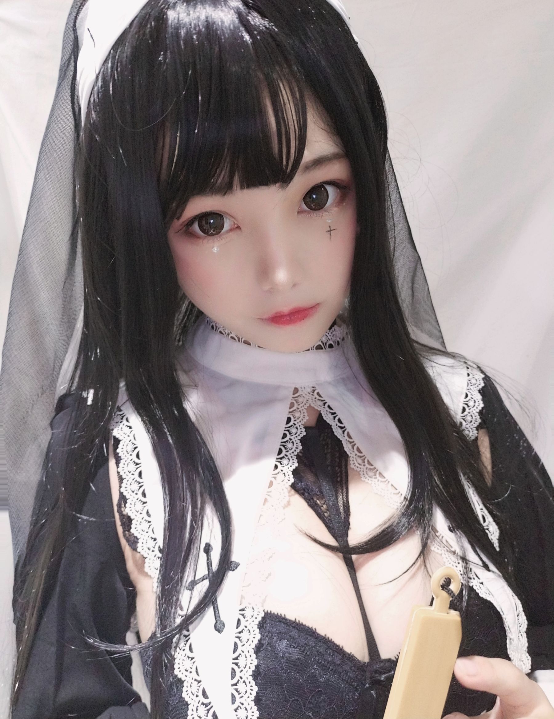 萌系小姐姐蜜汁猫裘 - 修女-图10