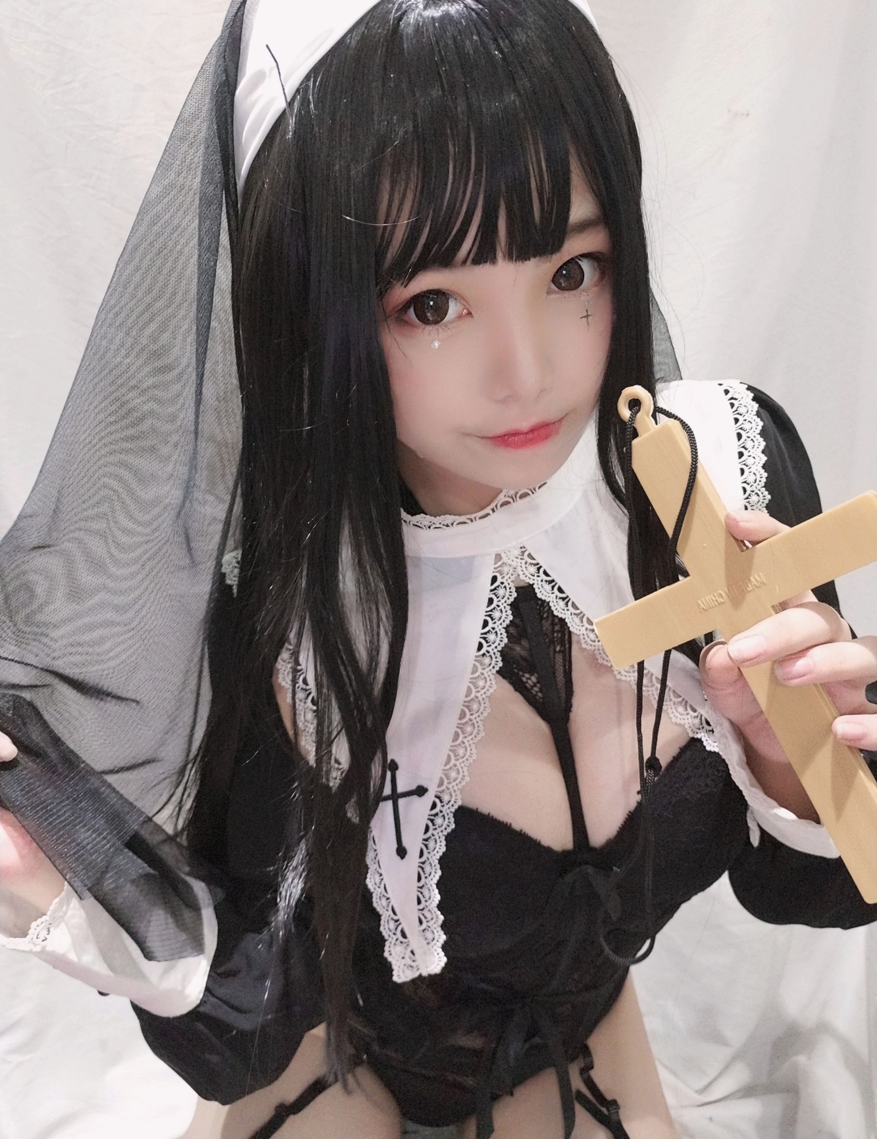 萌系小姐姐蜜汁猫裘 - 修女-图18