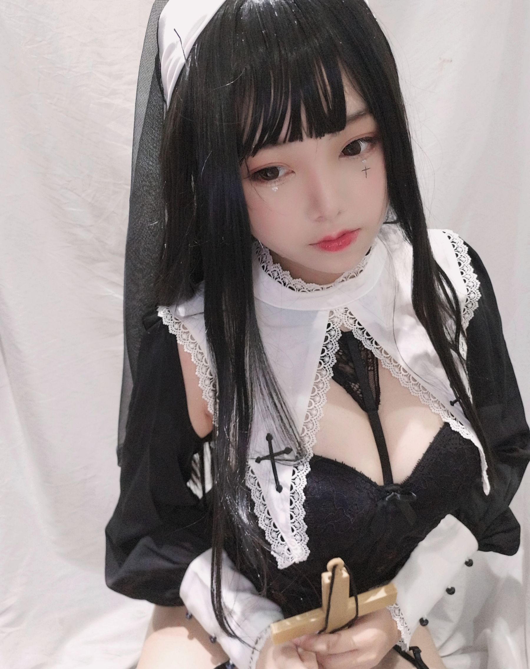 萌系小姐姐蜜汁猫裘 - 修女-图19