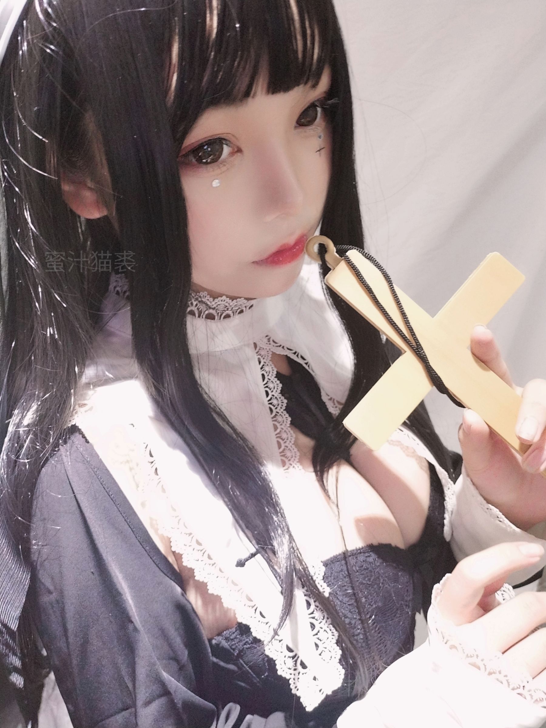 萌系小姐姐蜜汁猫裘 - 修女-图3
