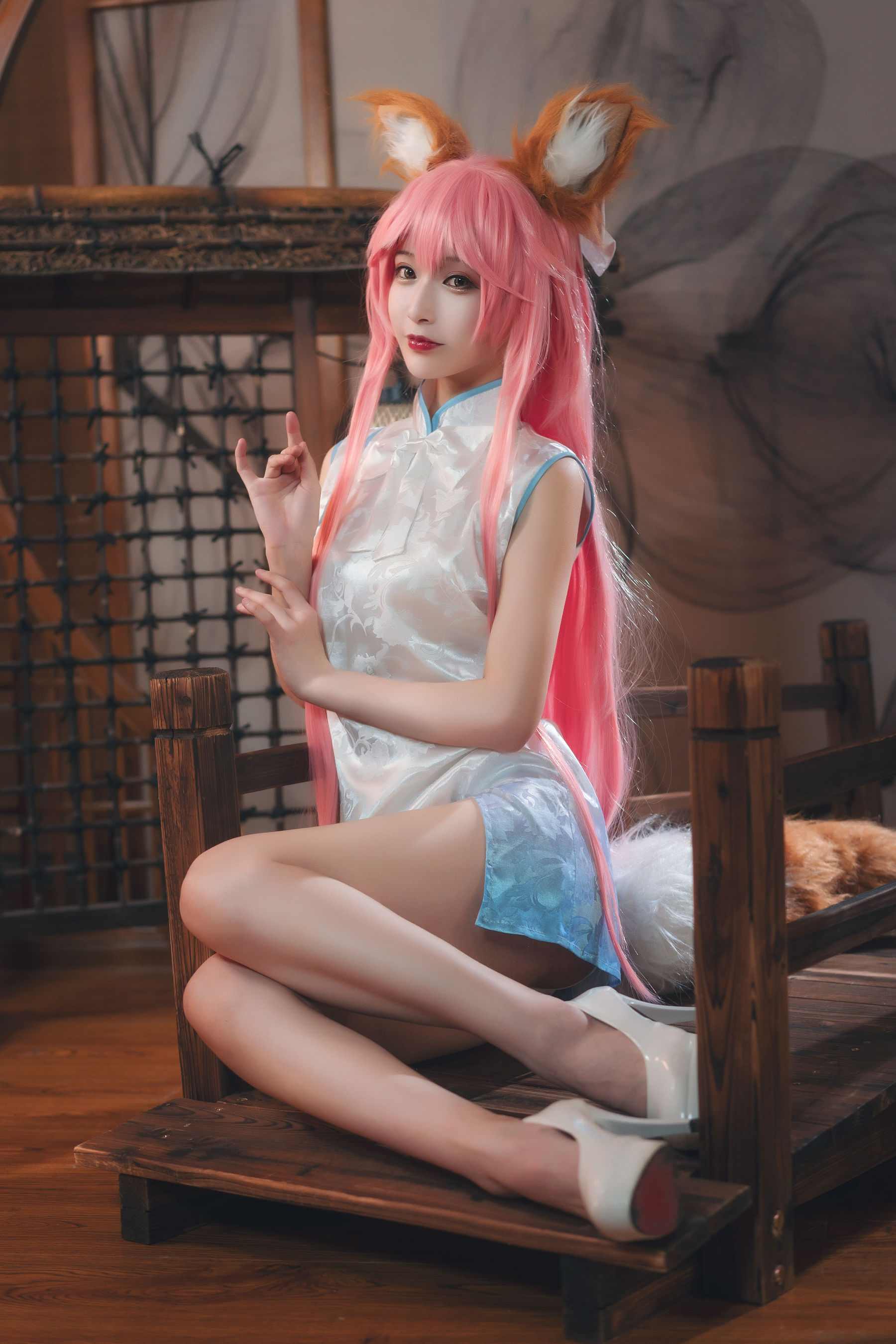 动漫博主w百合欧皇子w - 小玉 旗袍-图10