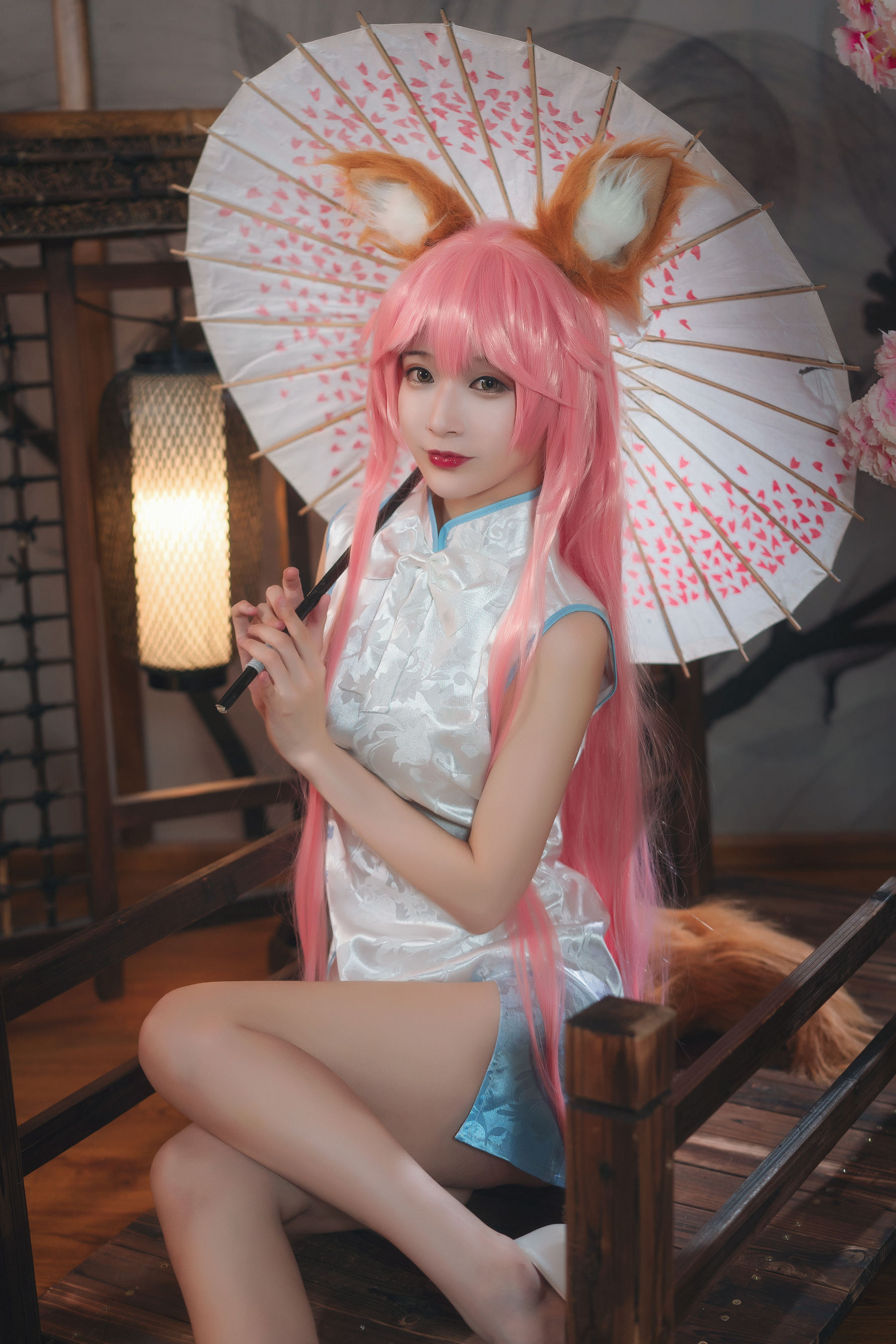 动漫博主w百合欧皇子w - 小玉 旗袍-图6