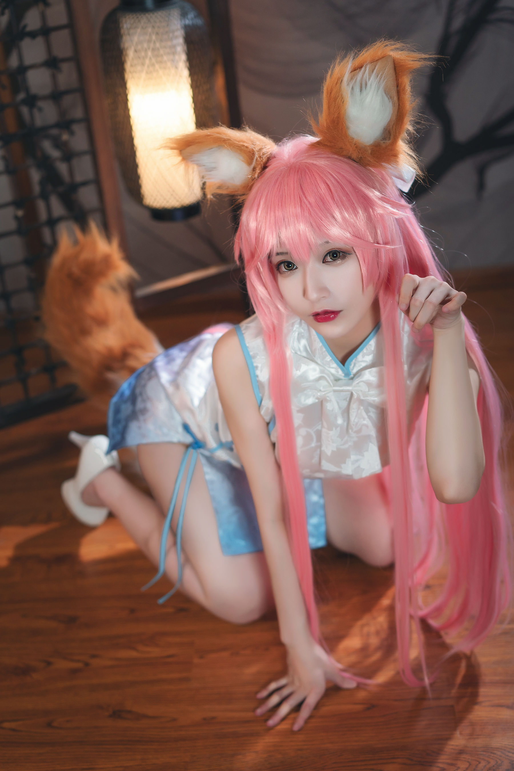 动漫博主w百合欧皇子w - 小玉 旗袍-图8