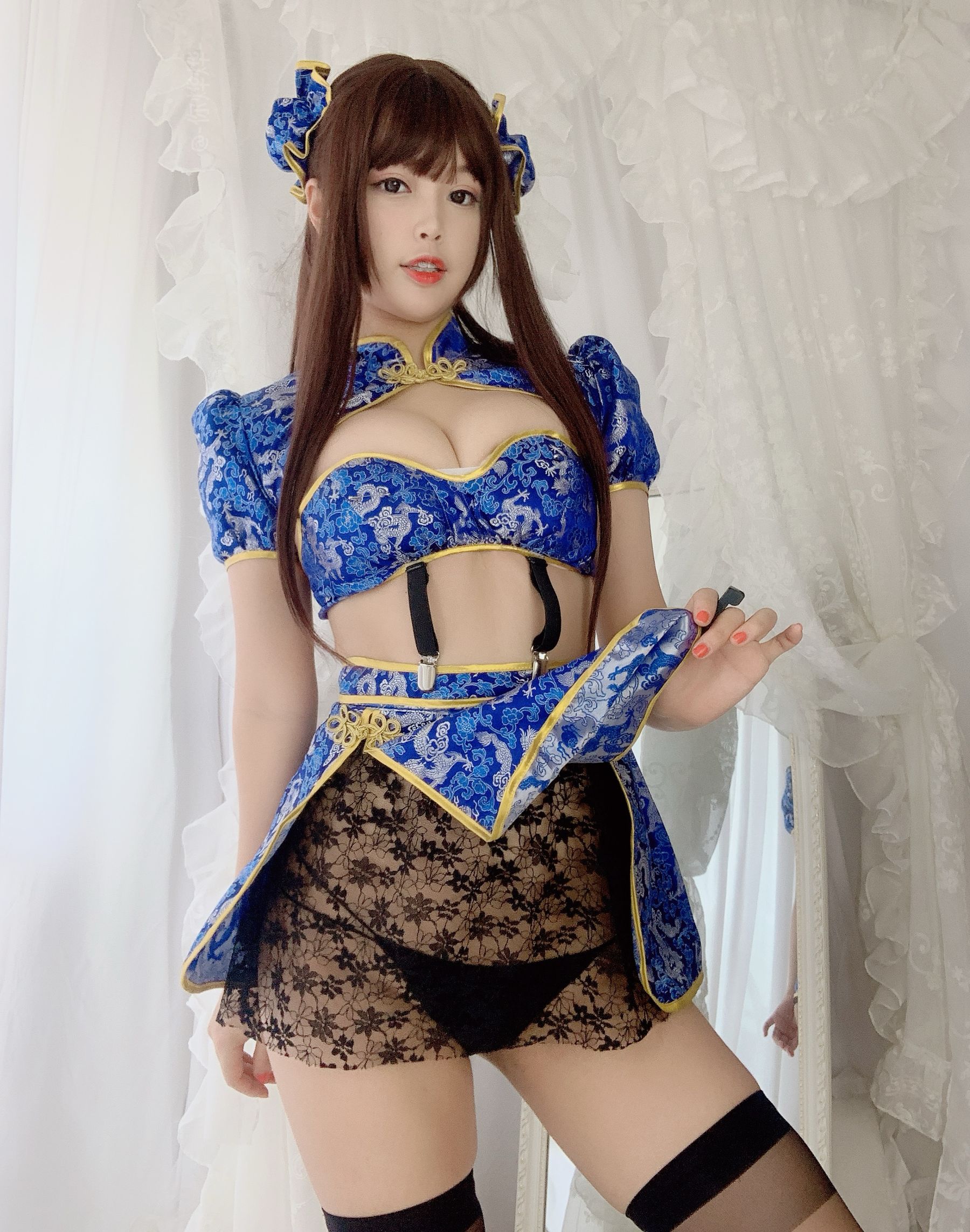 萌系小姐姐-白烨- - 功夫旗袍-图14