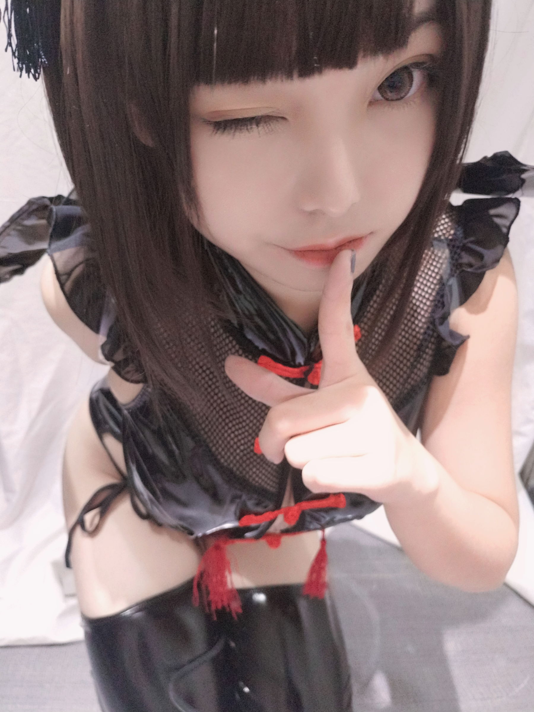 萌系小姐姐蜜汁猫裘 - 小恶魔自拍-图0