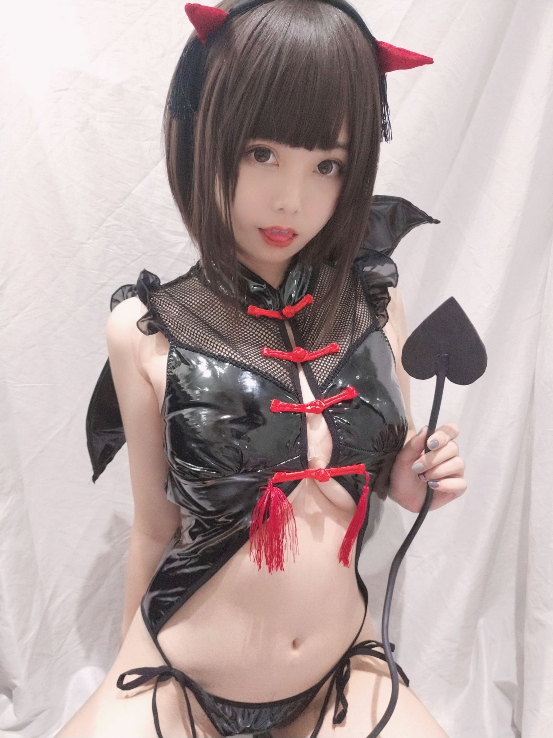 萌系小姐姐蜜汁猫裘 - 小恶魔自拍-图10