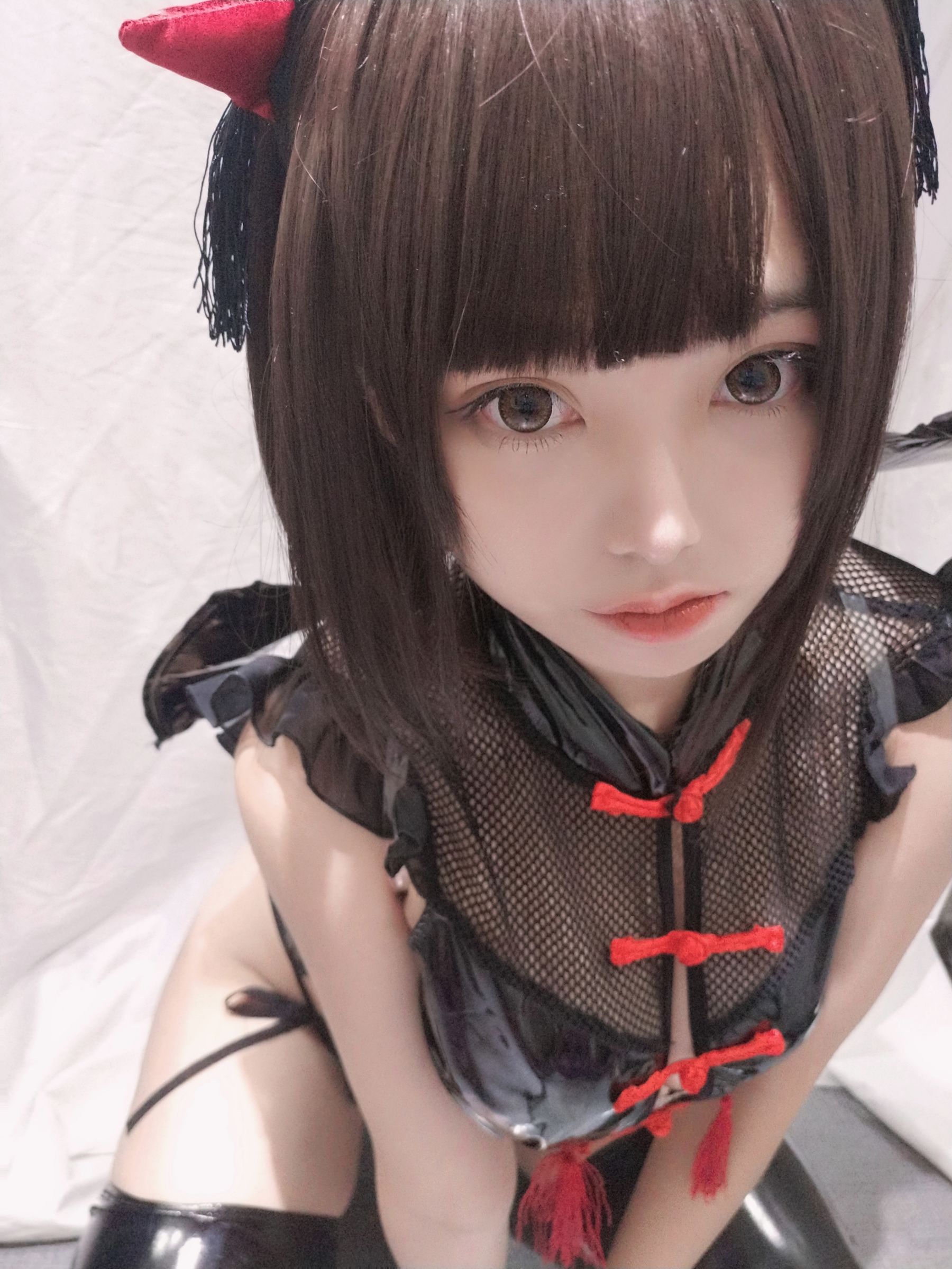 萌系小姐姐蜜汁猫裘 - 小恶魔自拍-图22