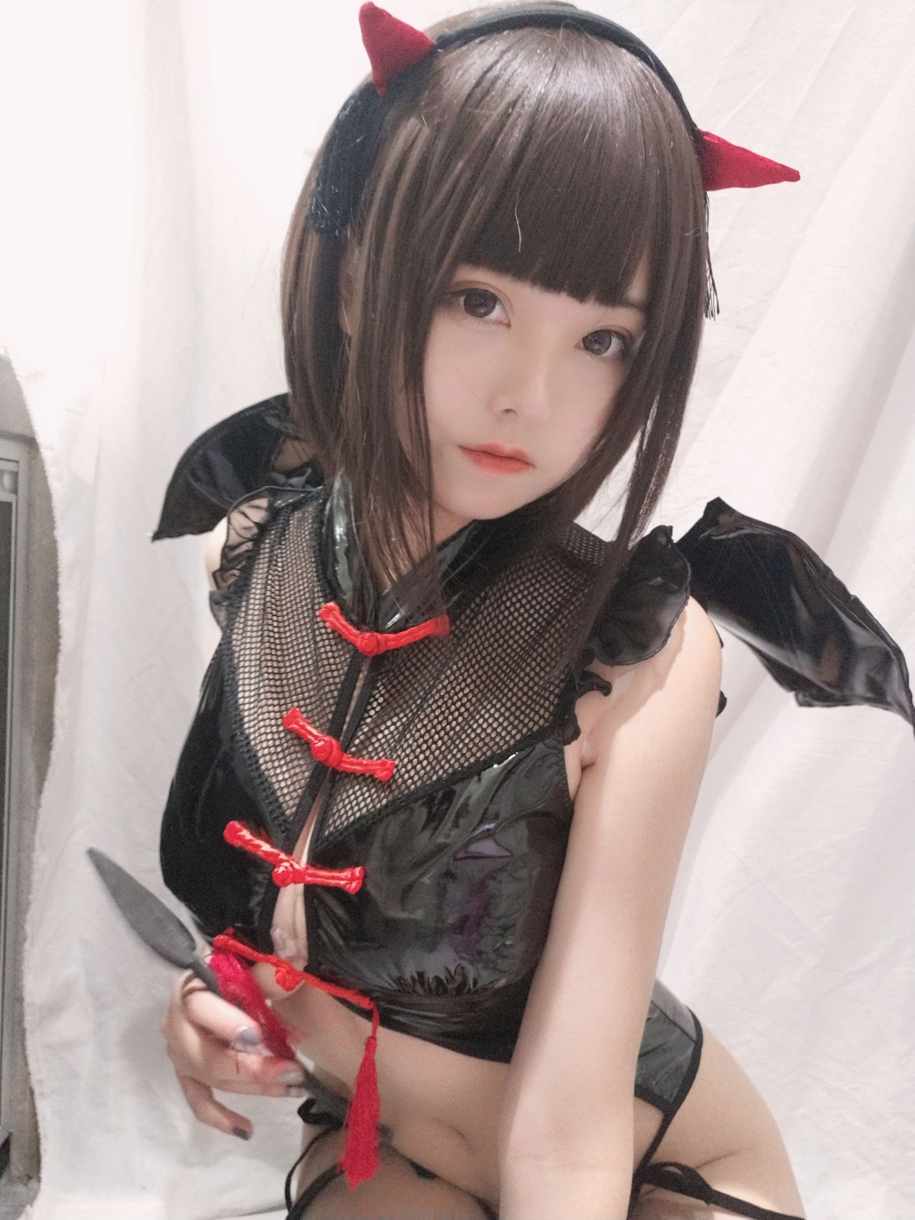 萌系小姐姐蜜汁猫裘 - 小恶魔自拍-图7