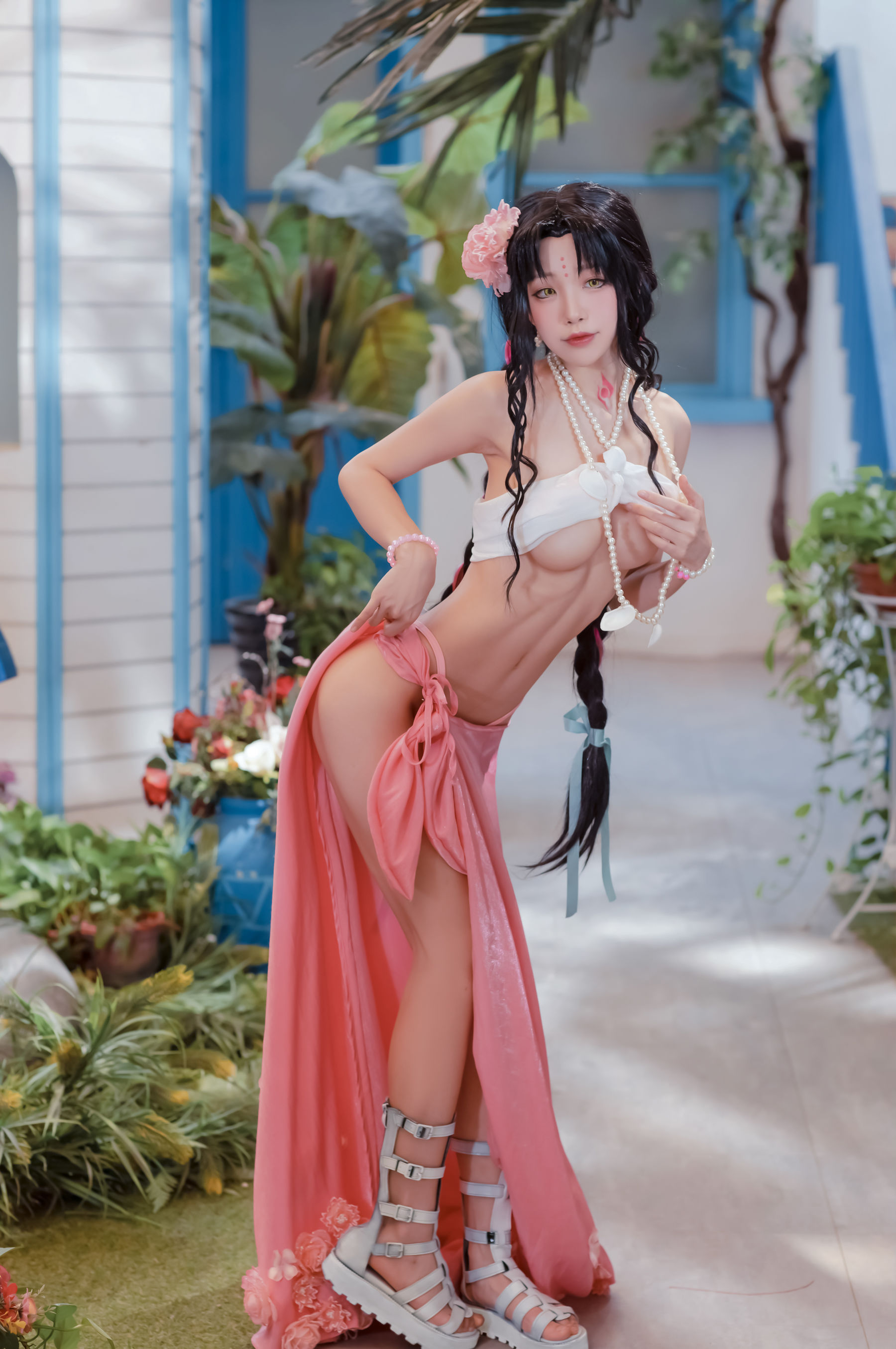 动漫博主水淼aqua - 杀生院泳装-图24