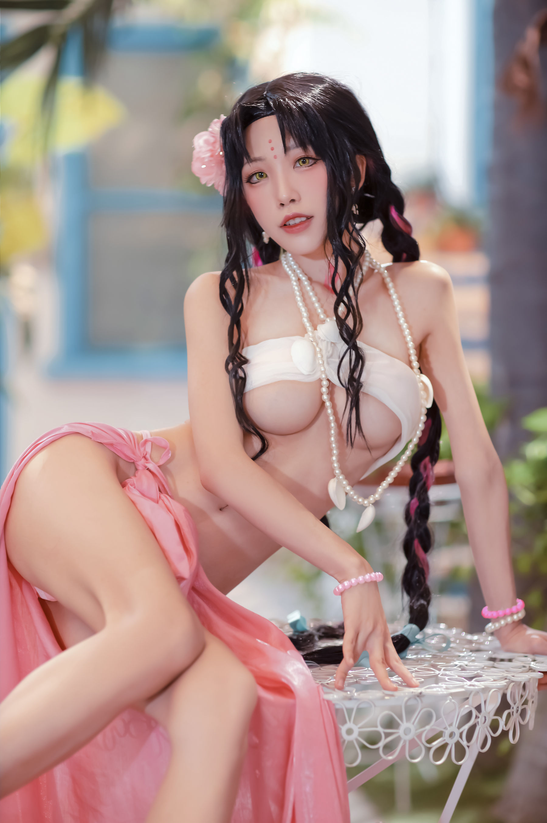 动漫博主水淼aqua - 杀生院泳装-图3