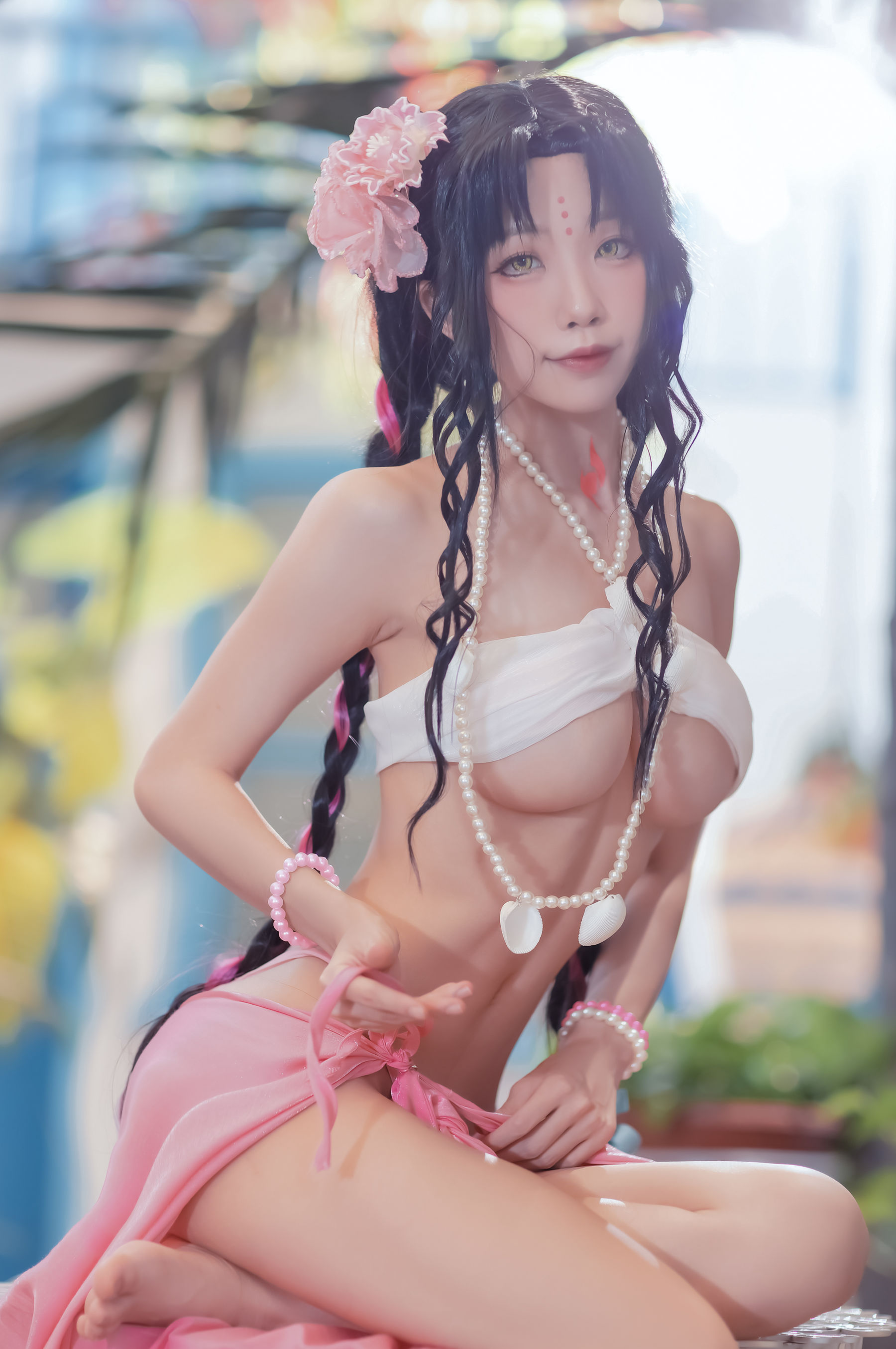 动漫博主水淼aqua - 杀生院泳装-图5