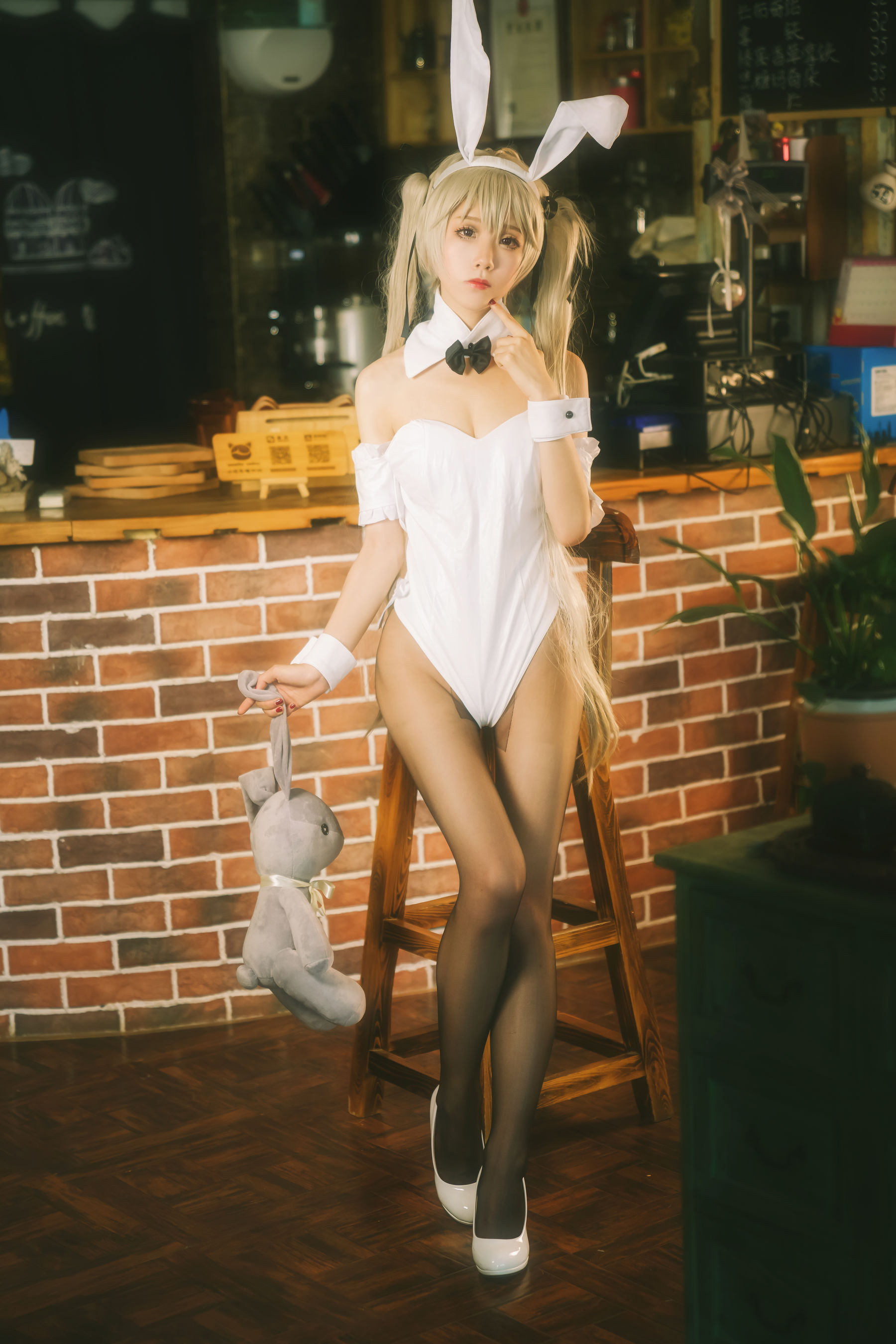 动漫博主水淼aqua - 穹妹兔女郎-图3