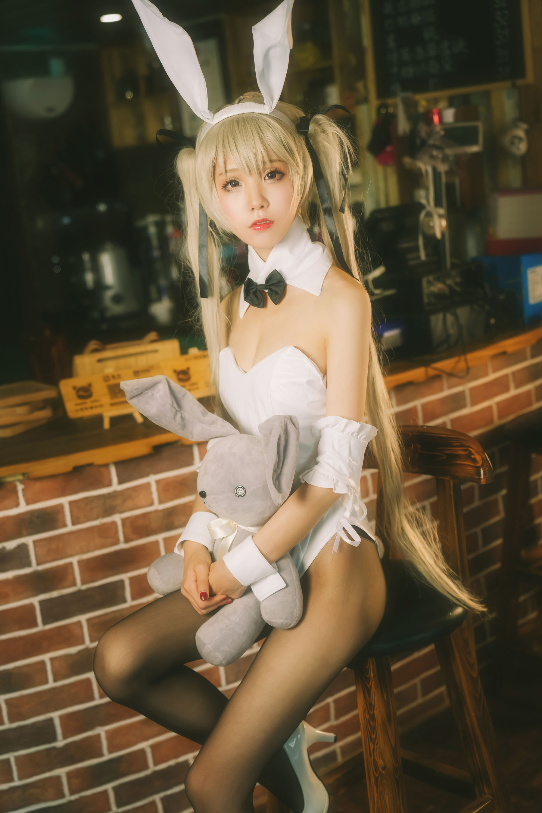 动漫博主水淼aqua - 穹妹兔女郎-图4