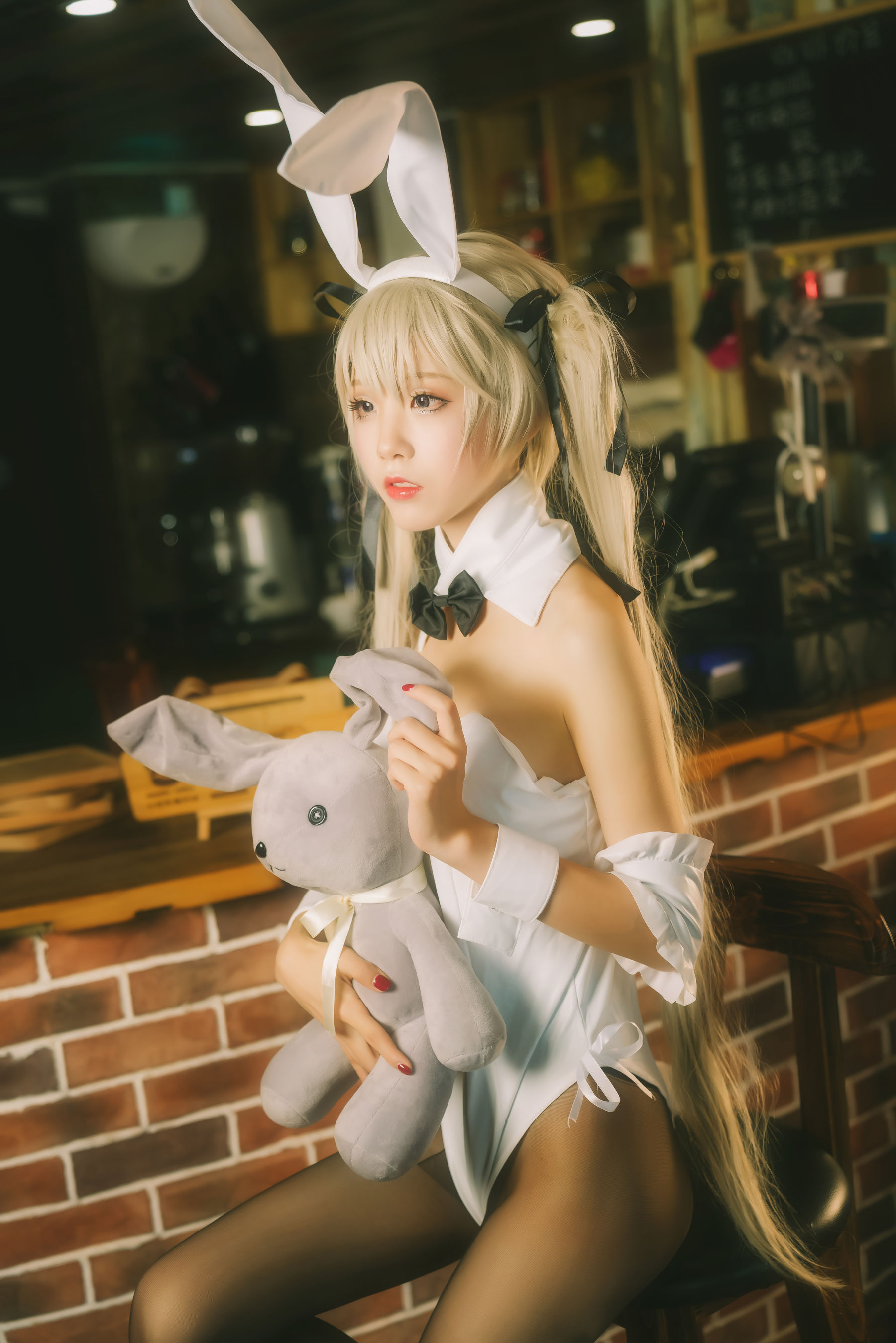 动漫博主水淼aqua - 穹妹兔女郎-图5