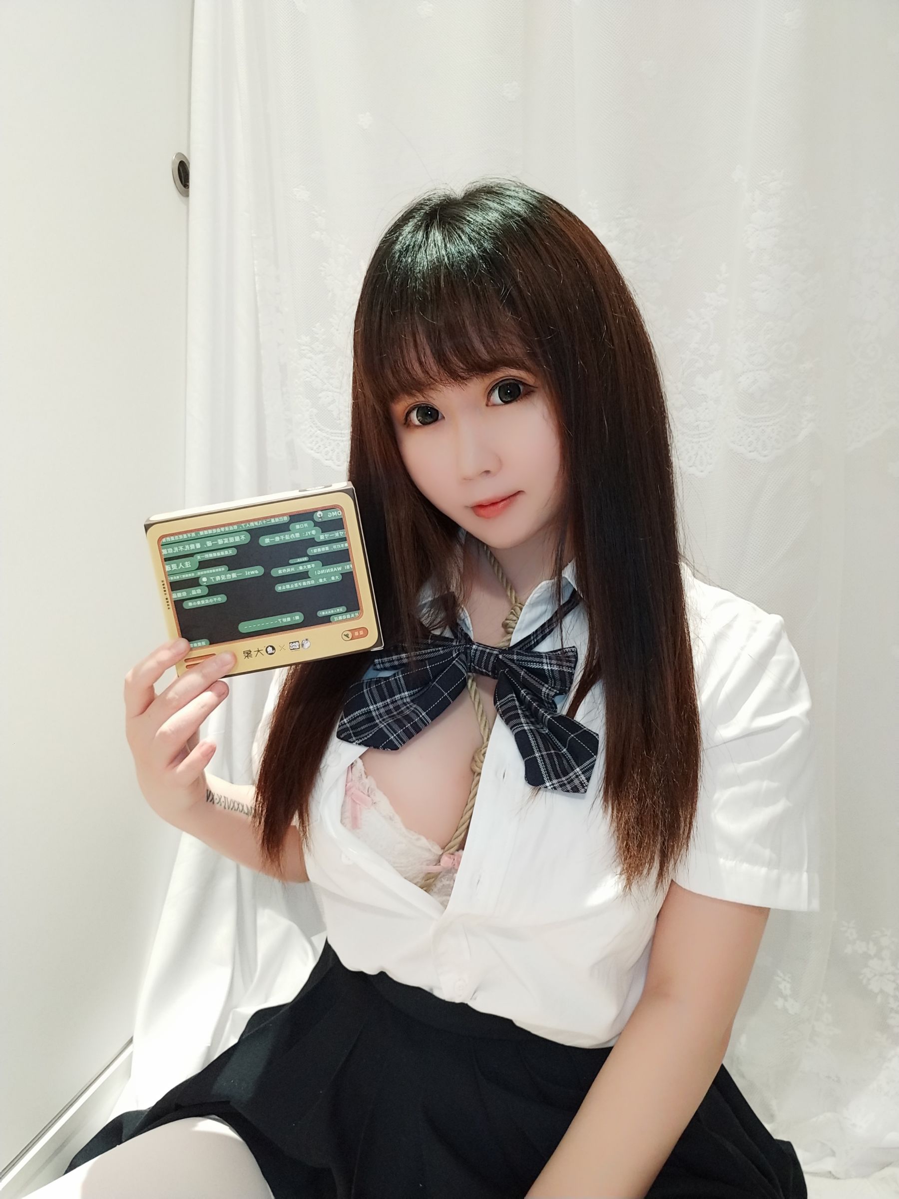 蜜桃少女是依酱呀 - JK捆绑-图11