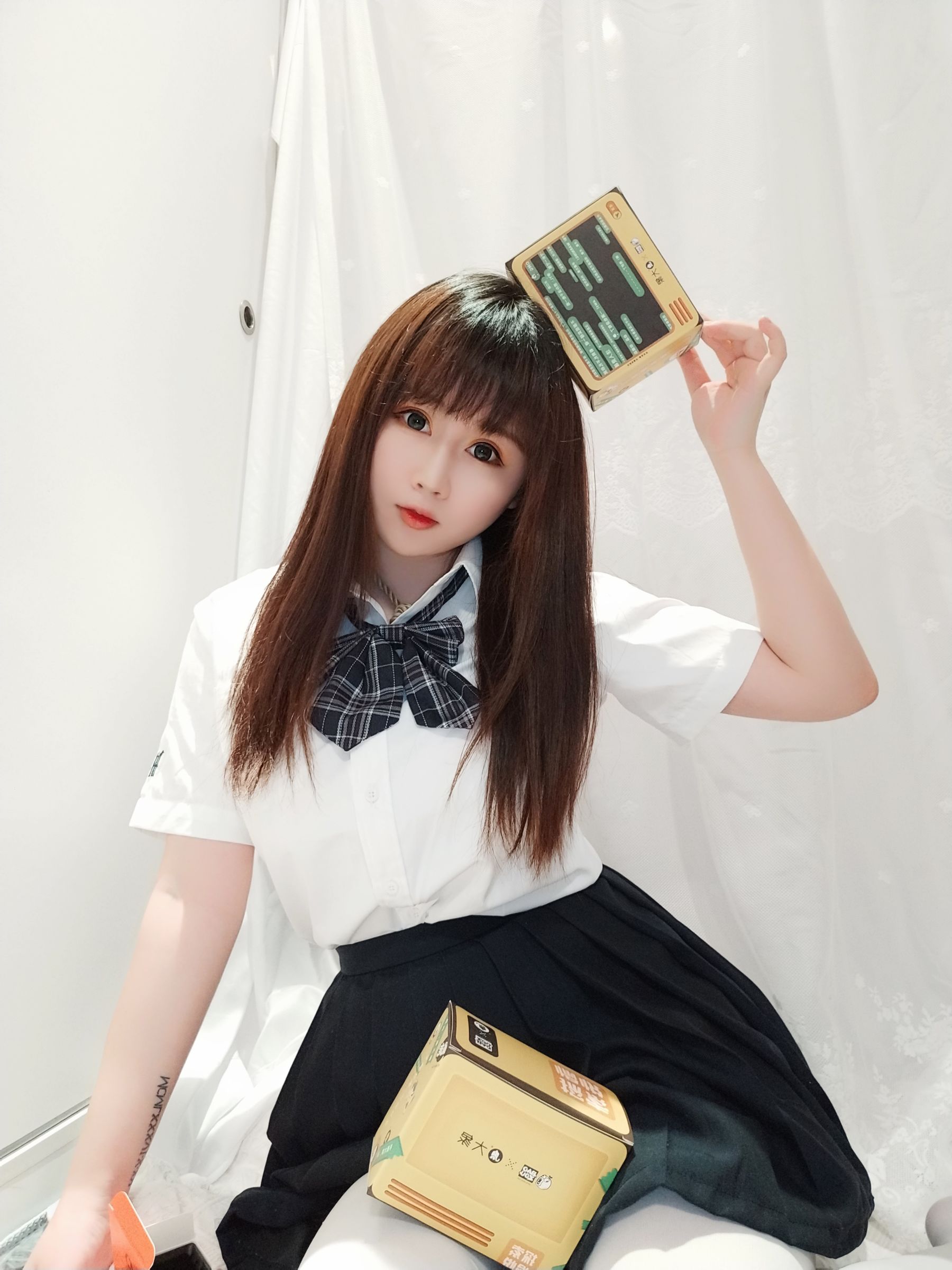 蜜桃少女是依酱呀 - JK捆绑-图17