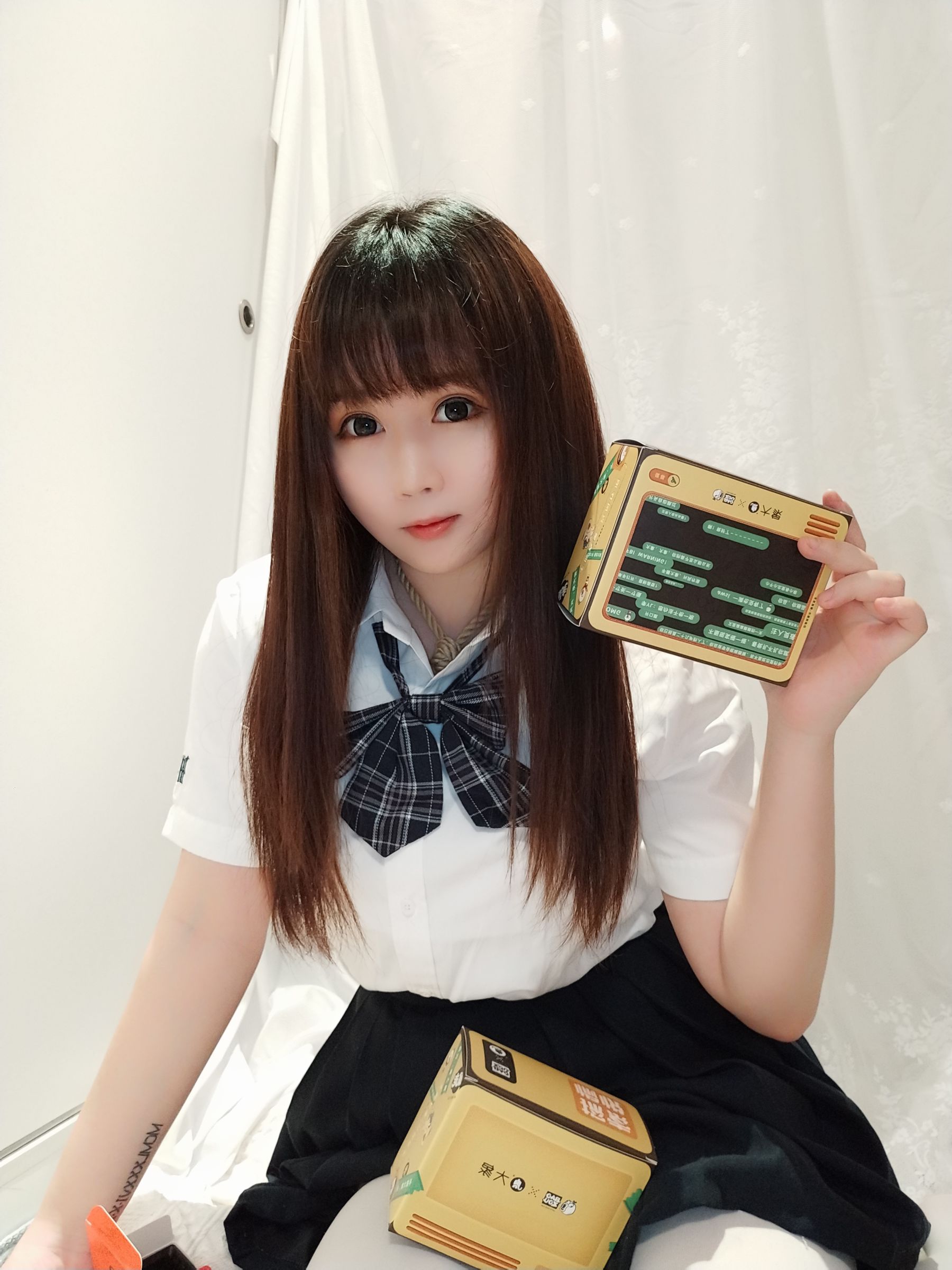 蜜桃少女是依酱呀 - JK捆绑-图18