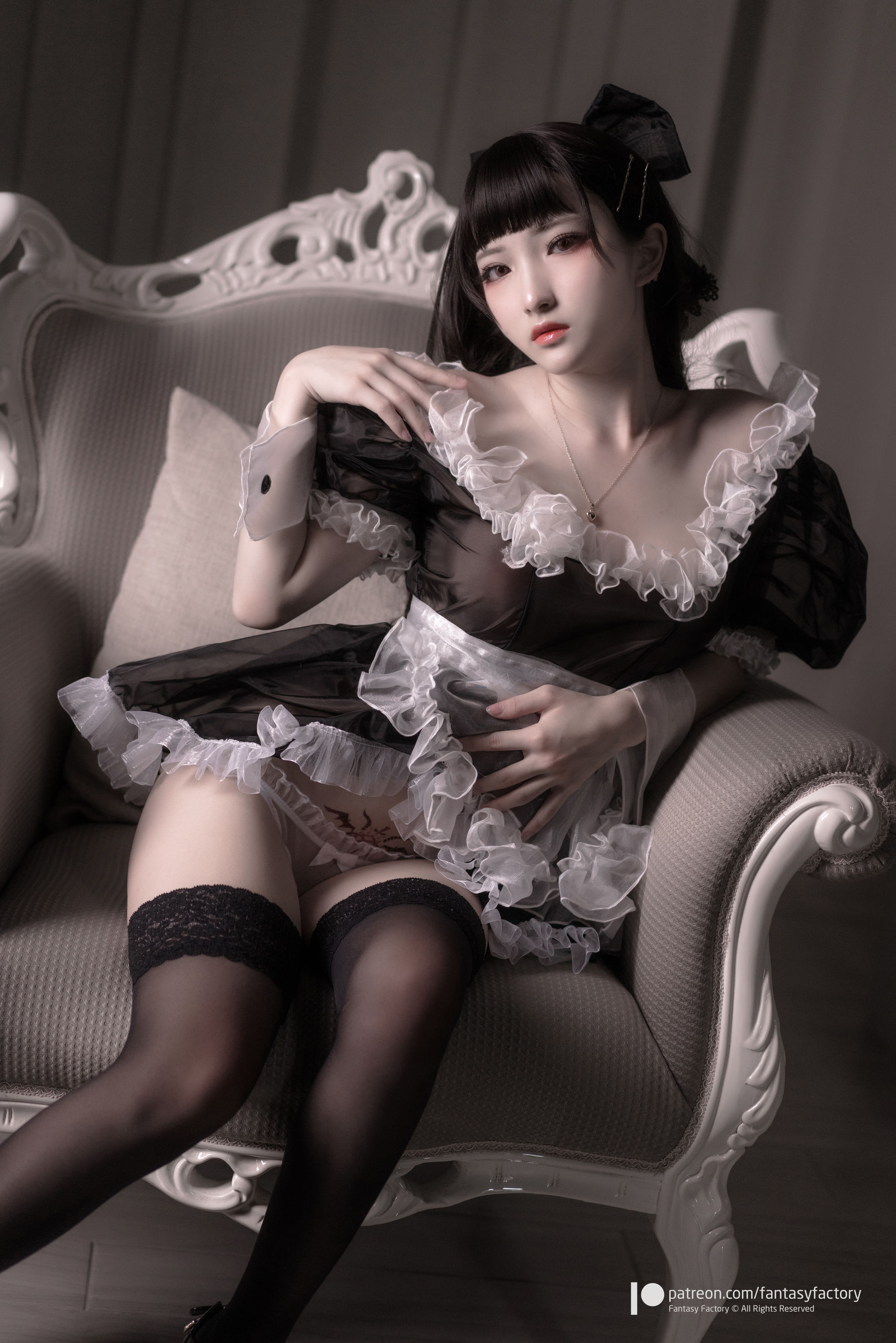 小丁 《Fantasy Factory》 - 2020.07 女仆 JK 死库水-图117