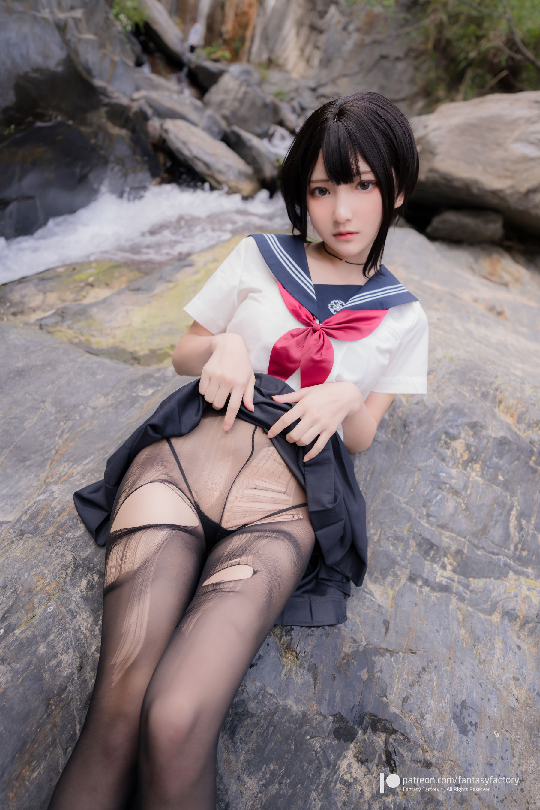 小丁 《Fantasy Factory》 - 2020.07 女仆 JK 死库水-图66