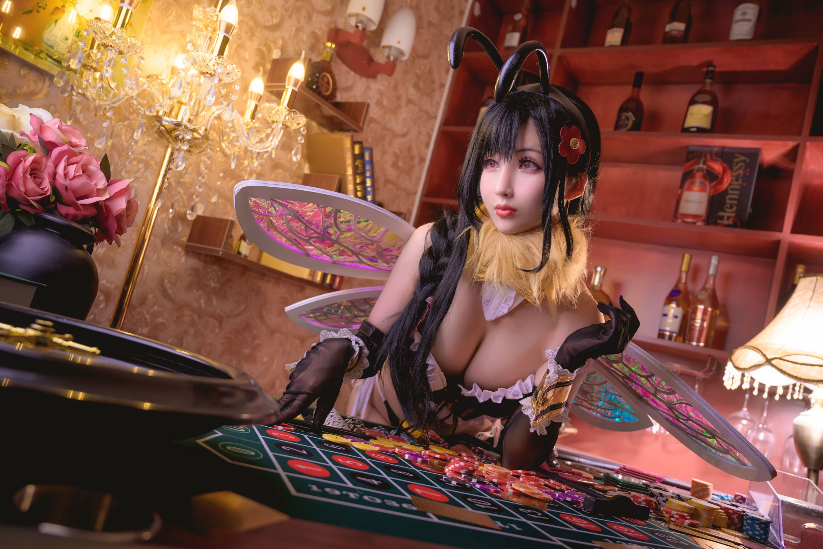 COS福利rioko凉凉子 - 蒂法little bee-图0