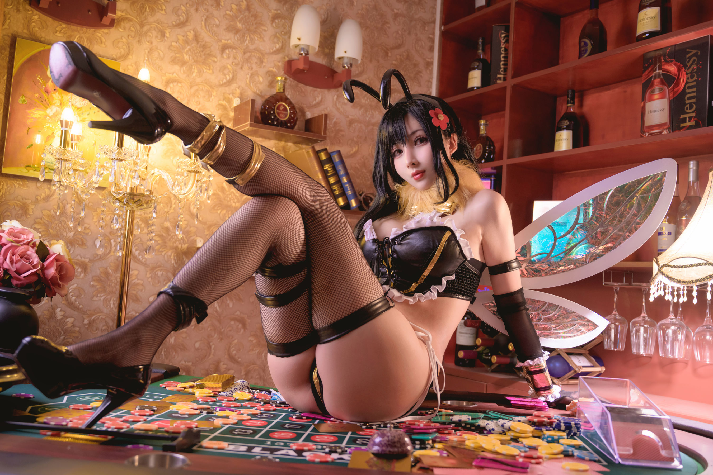 COS福利rioko凉凉子 - 蒂法little bee-图13