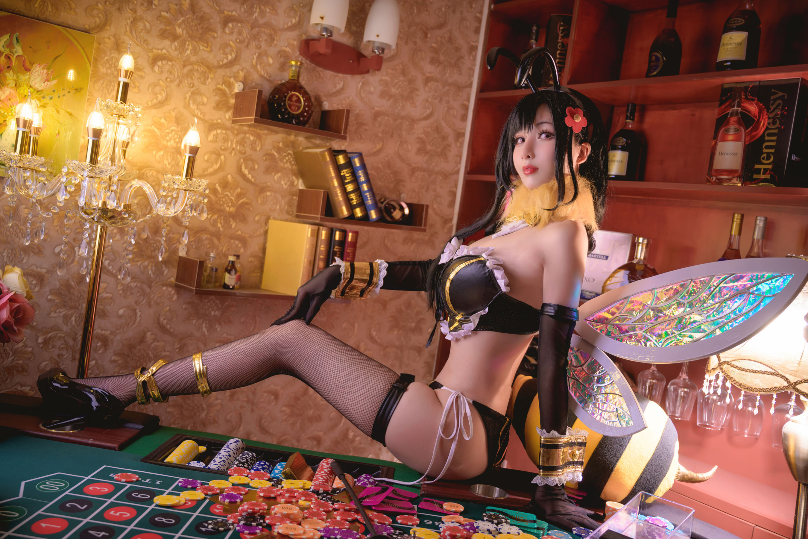 COS福利rioko凉凉子 - 蒂法little bee-图1