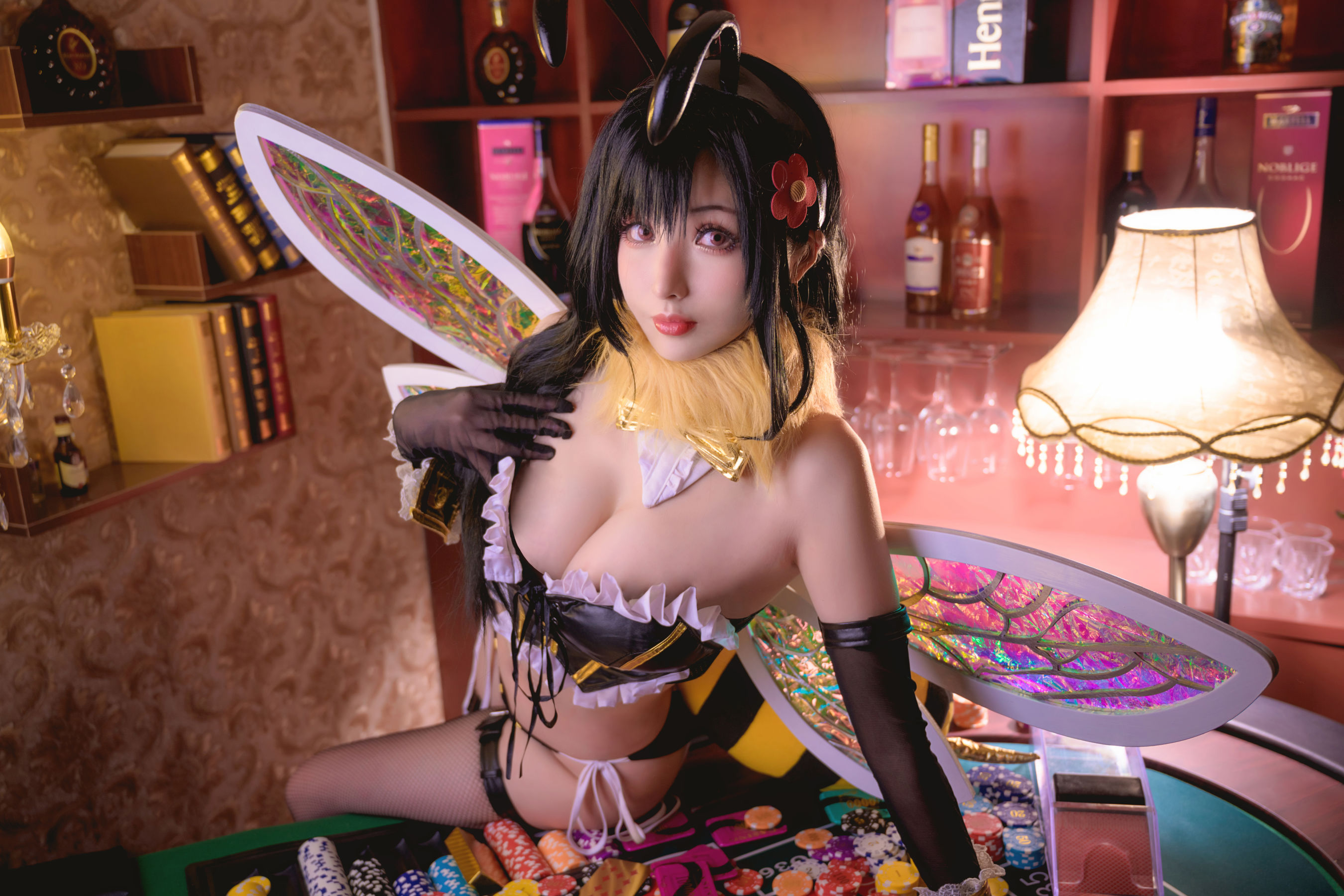 COS福利rioko凉凉子 - 蒂法little bee-图2