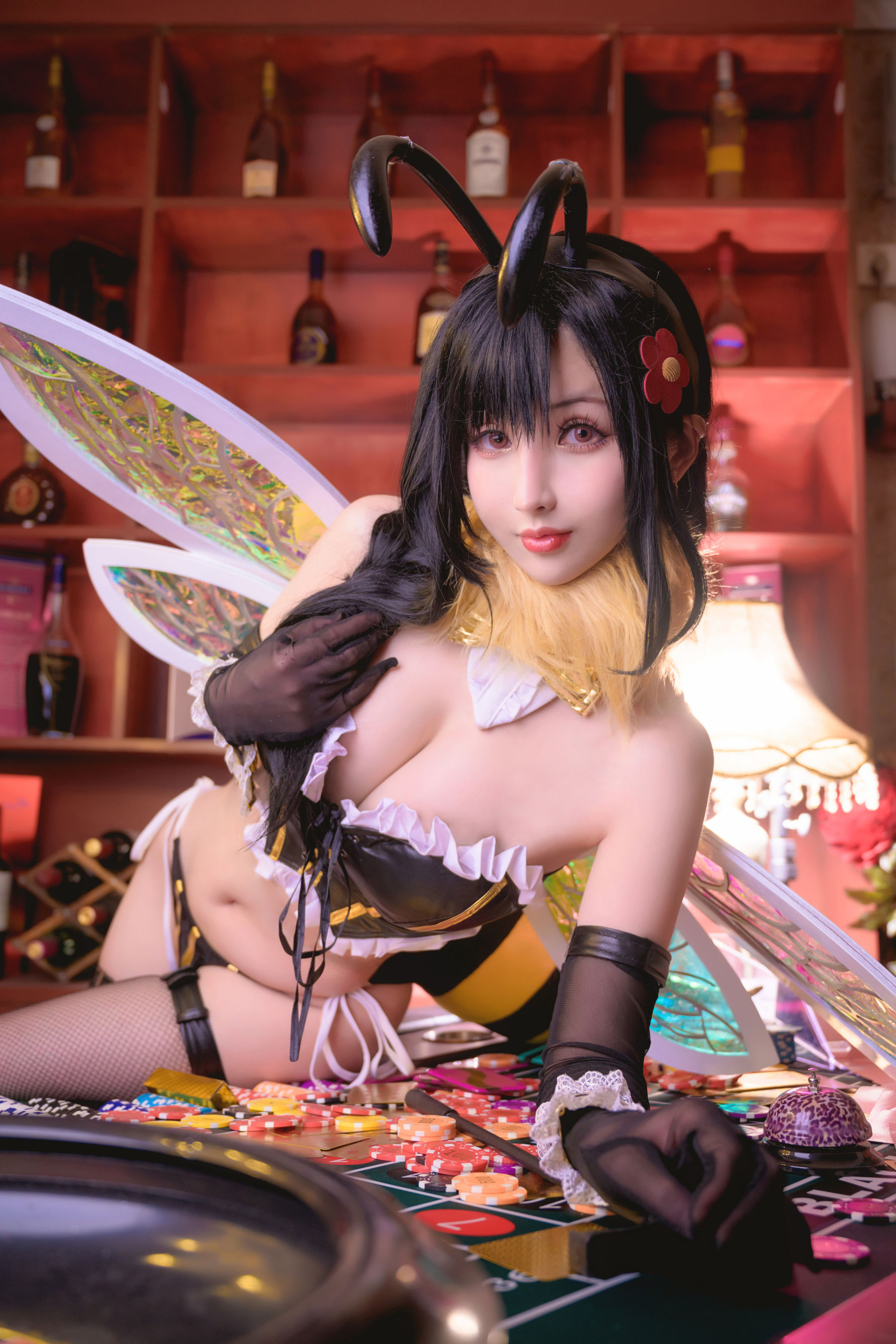 COS福利rioko凉凉子 - 蒂法little bee-图3