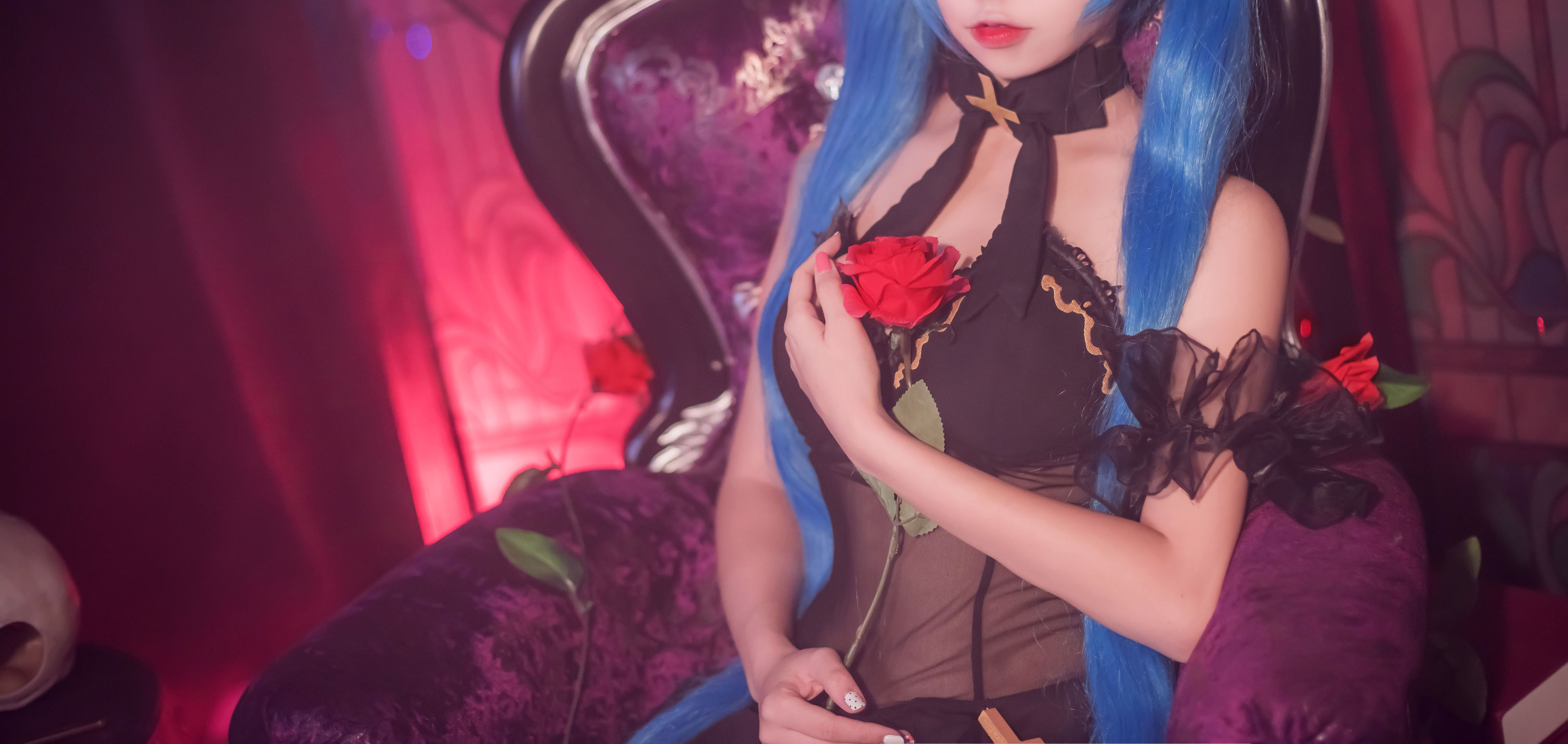 人气Coser二佐Nisa - 初音-图1