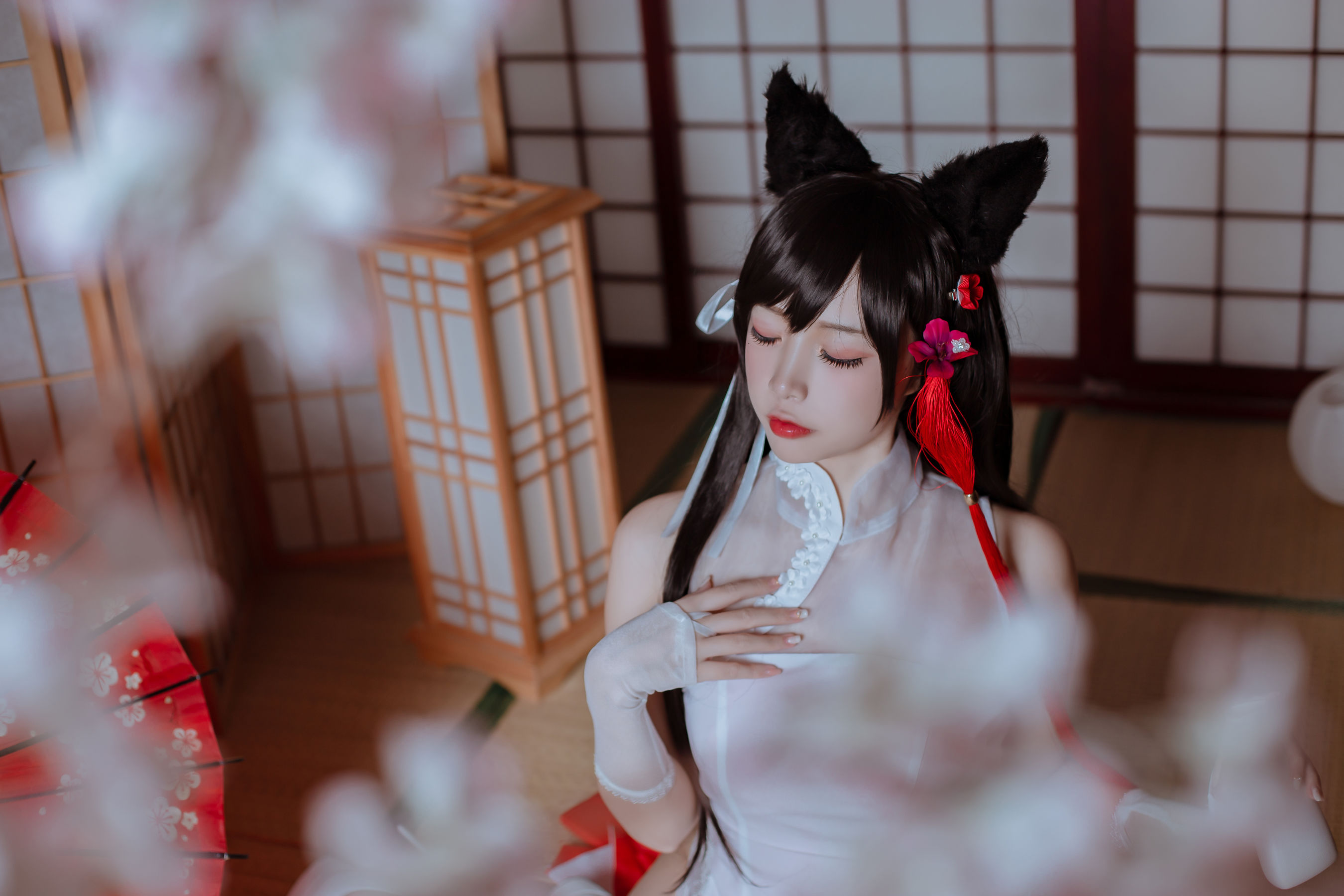 人气Coser二佐Nisa - 犬之眷之碧蓝爱宕 旗袍-图10