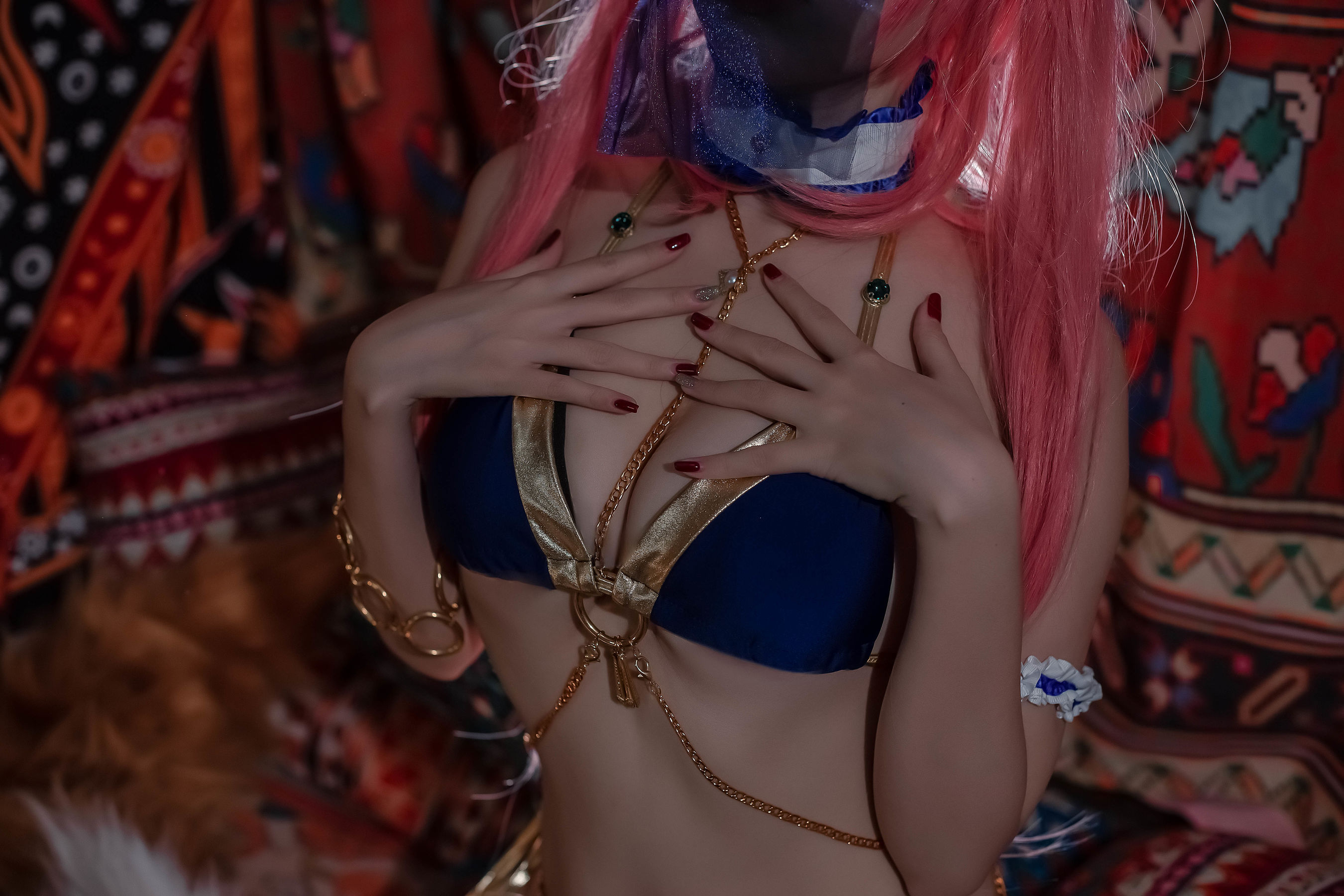 人气Coser二佐Nisa - 玉藻前舞娘-图20