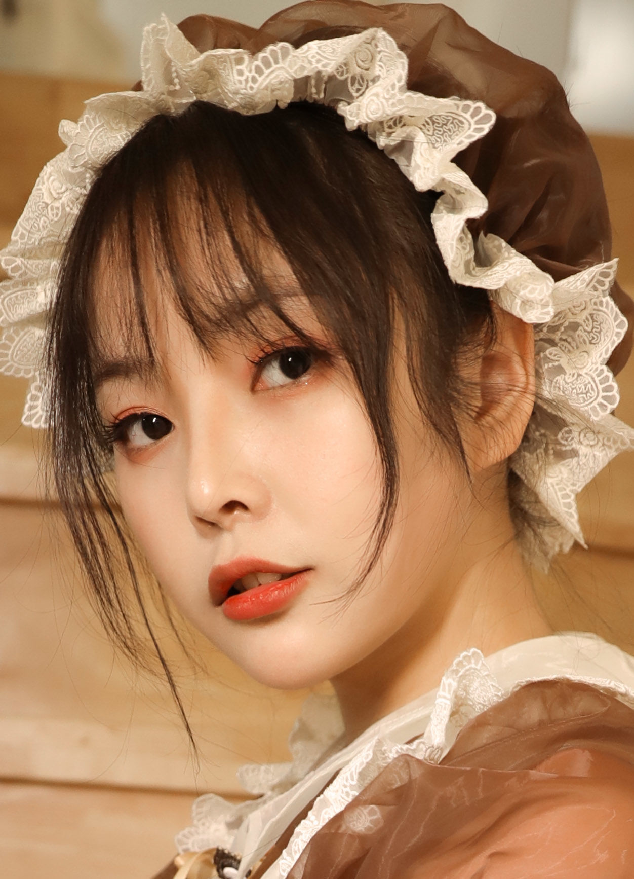 苏嫣嫣阿姨 - 可爱女仆装-图0