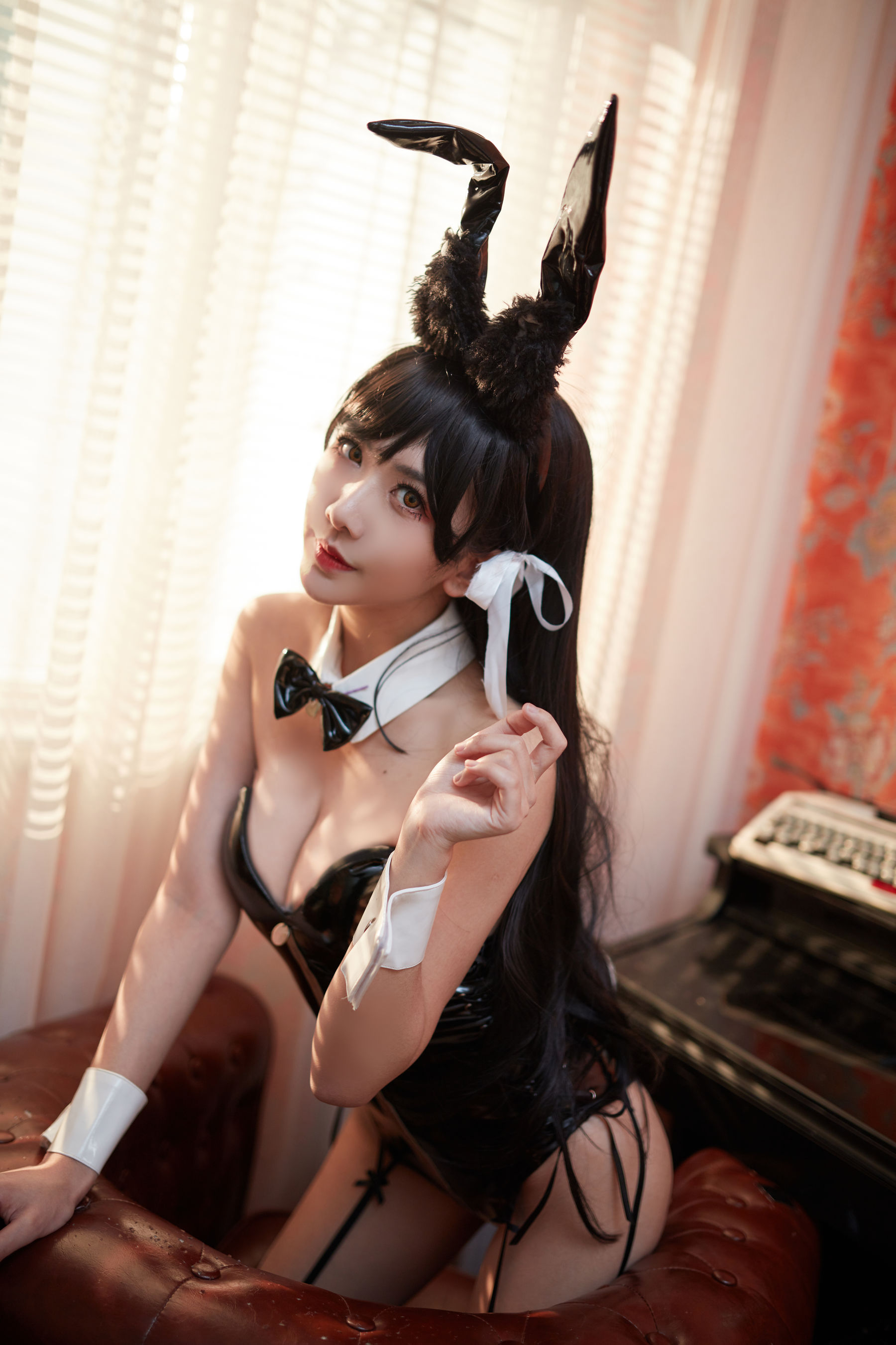 源纱希喵喵喵 - 爱宕兔女郎-图9